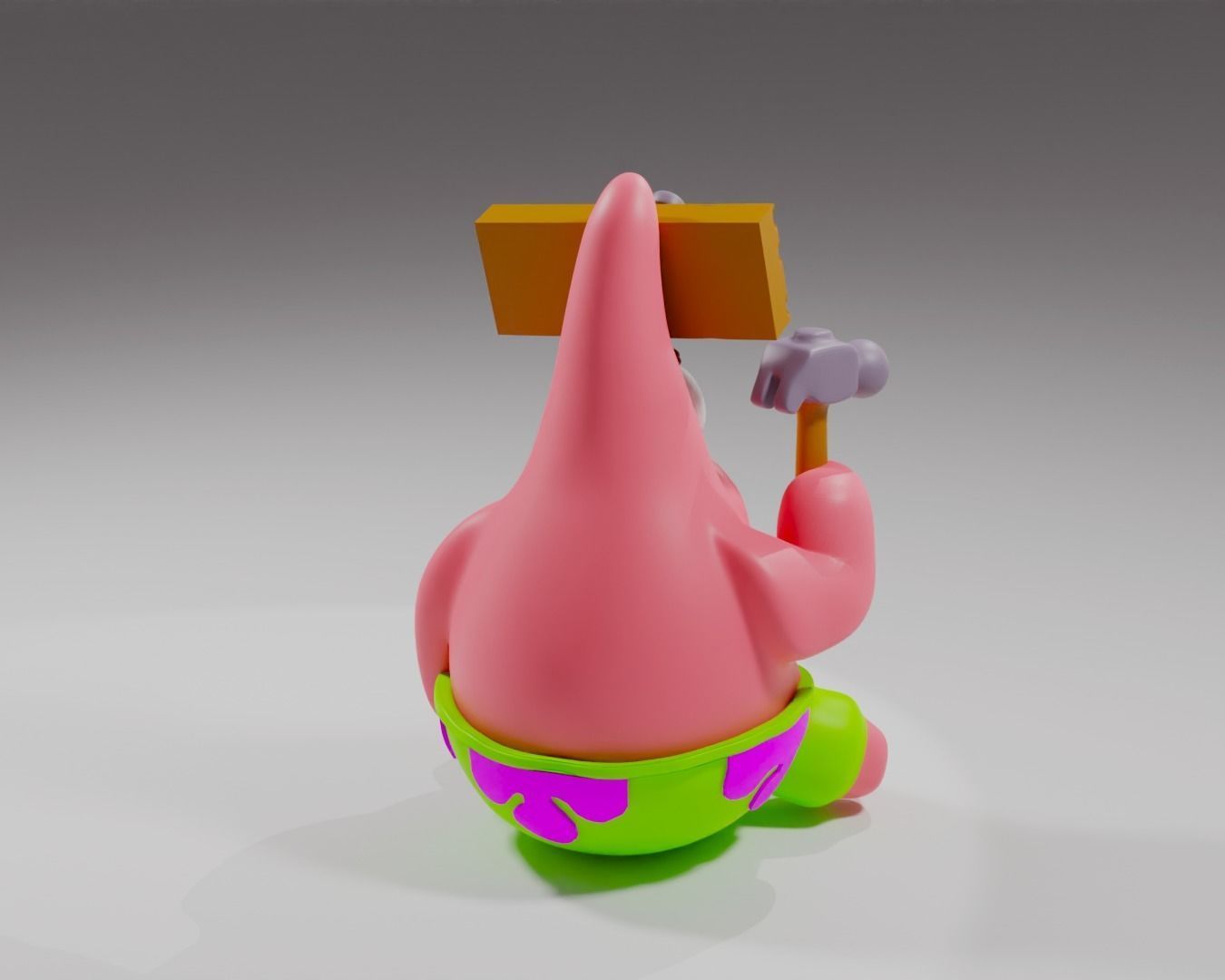 Patrick  Star from Spongebob 3D print model_13