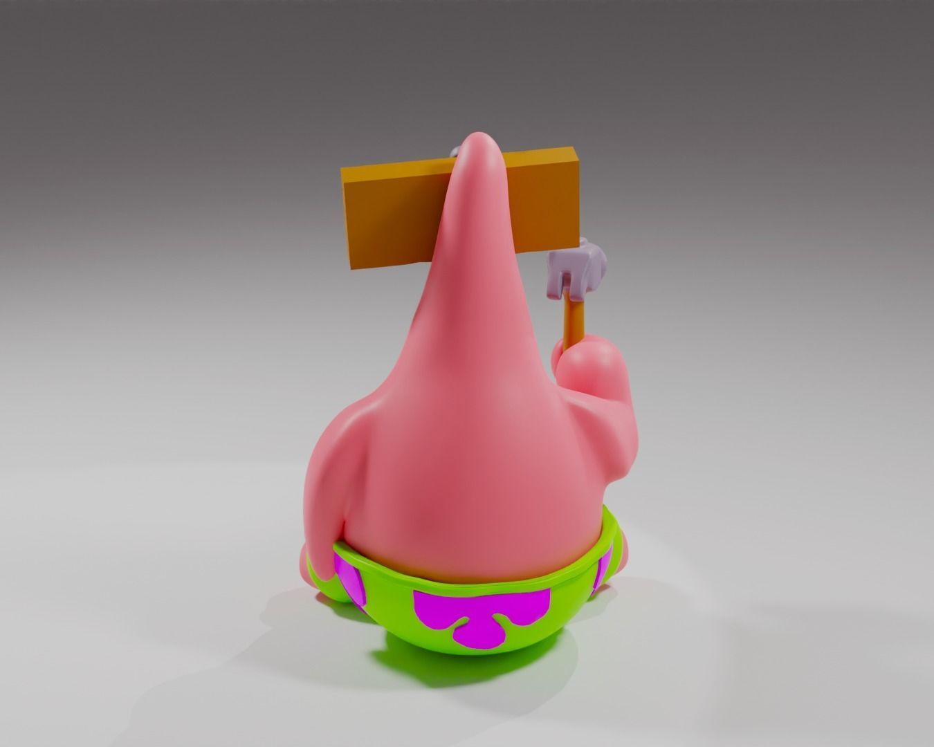 Patrick  Star from Spongebob 3D print model_14