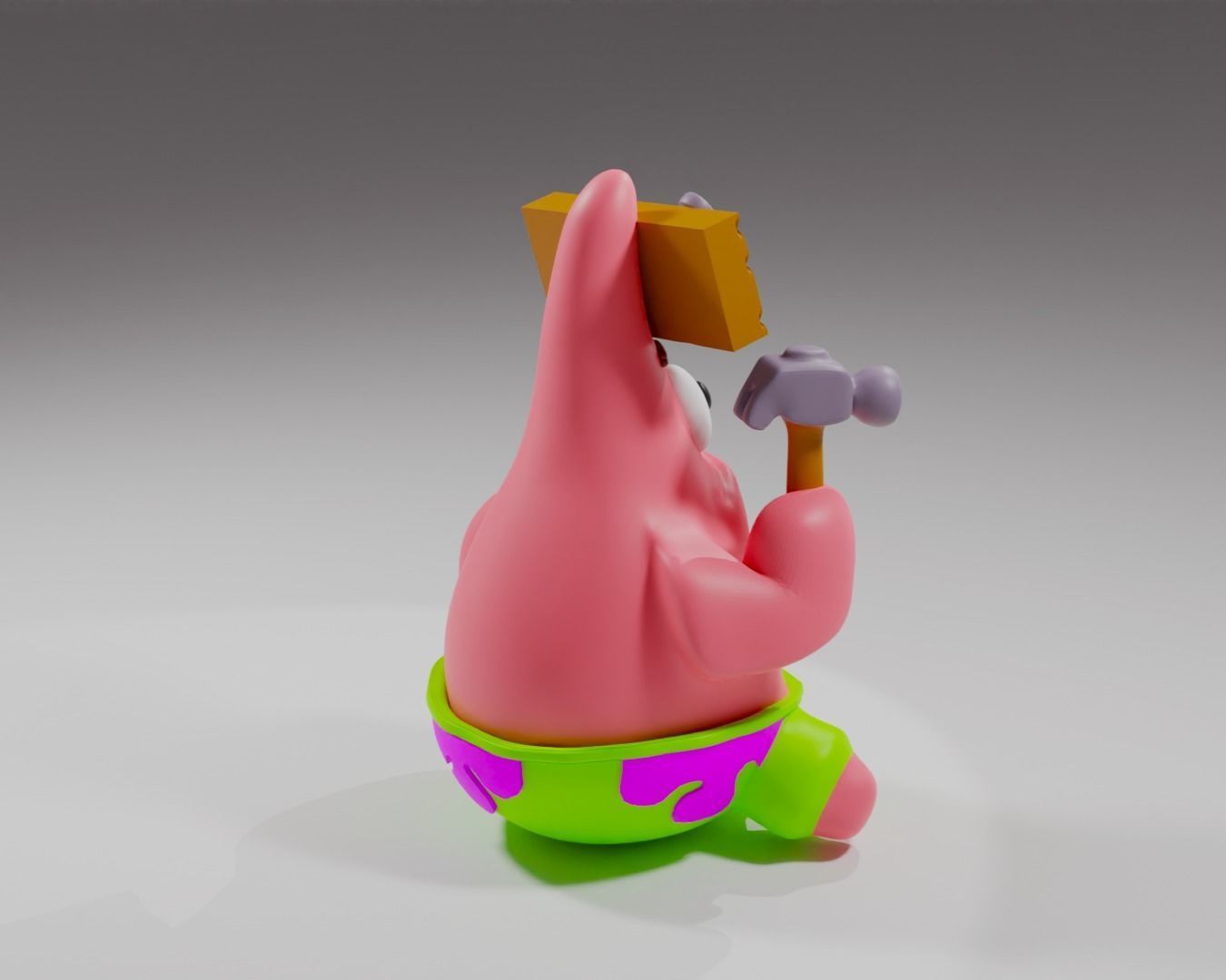 Patrick  Star from Spongebob 3D print model_12