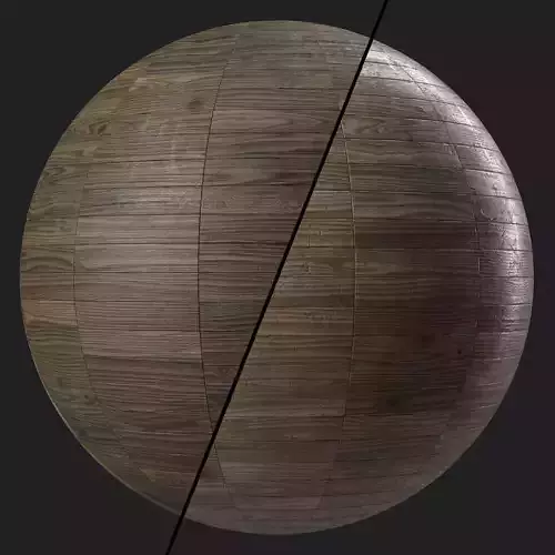 Parquet Materials 32- Parquet By Old Wood Damaged - Sbsar PBR 4k