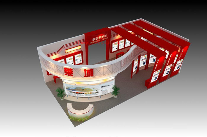 Exhibition - Area - 17X9-3DMAX2009-04 3D model_2