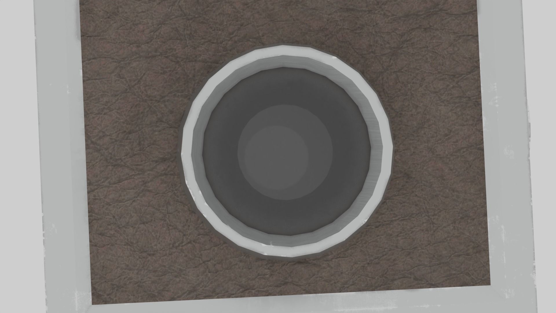 Kamera Low-poly 3D model_13