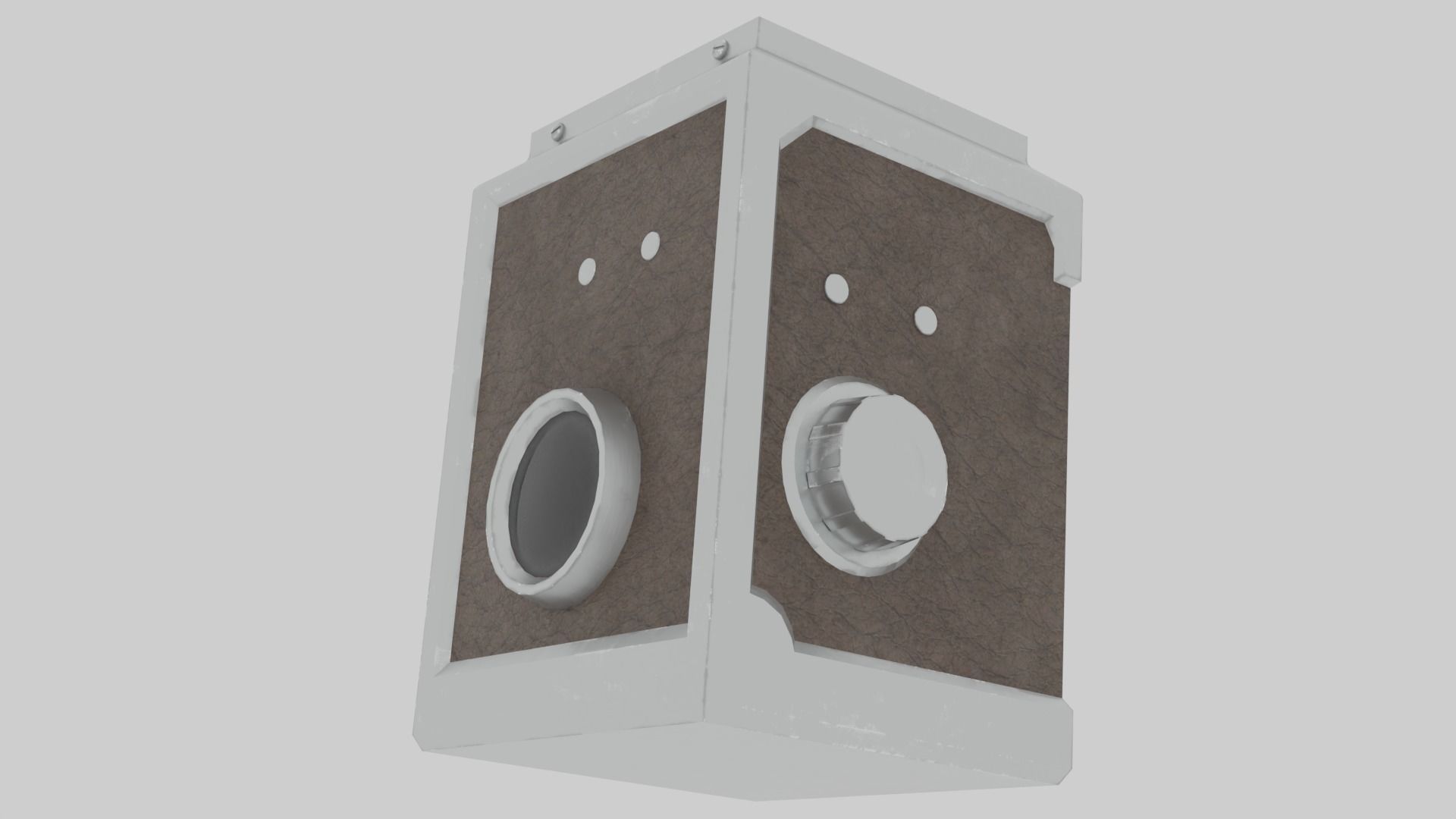 Kamera Low-poly 3D model_11