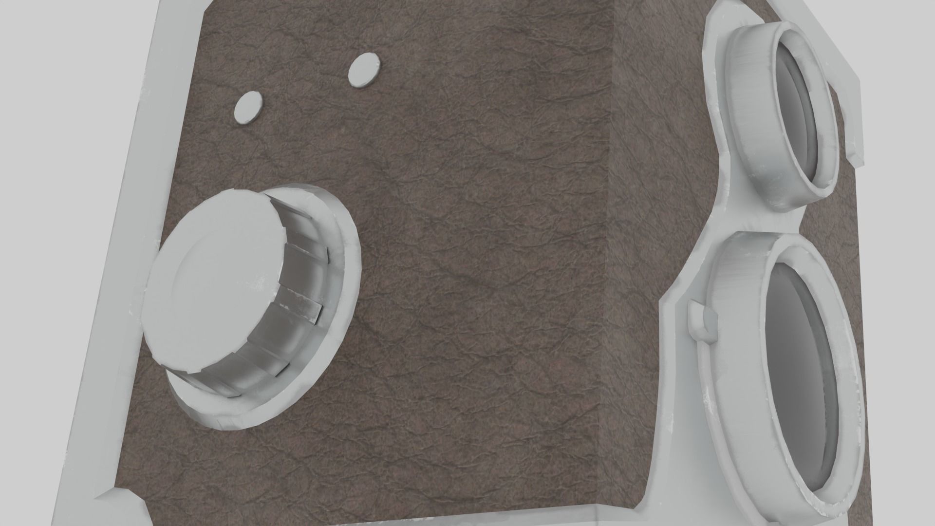 Kamera Low-poly 3D model_12