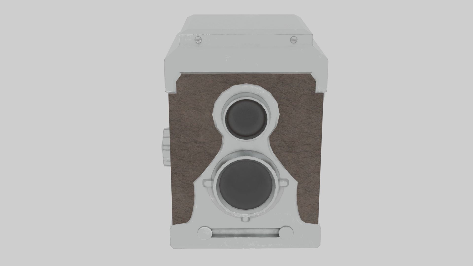 Kamera Low-poly 3D model_10