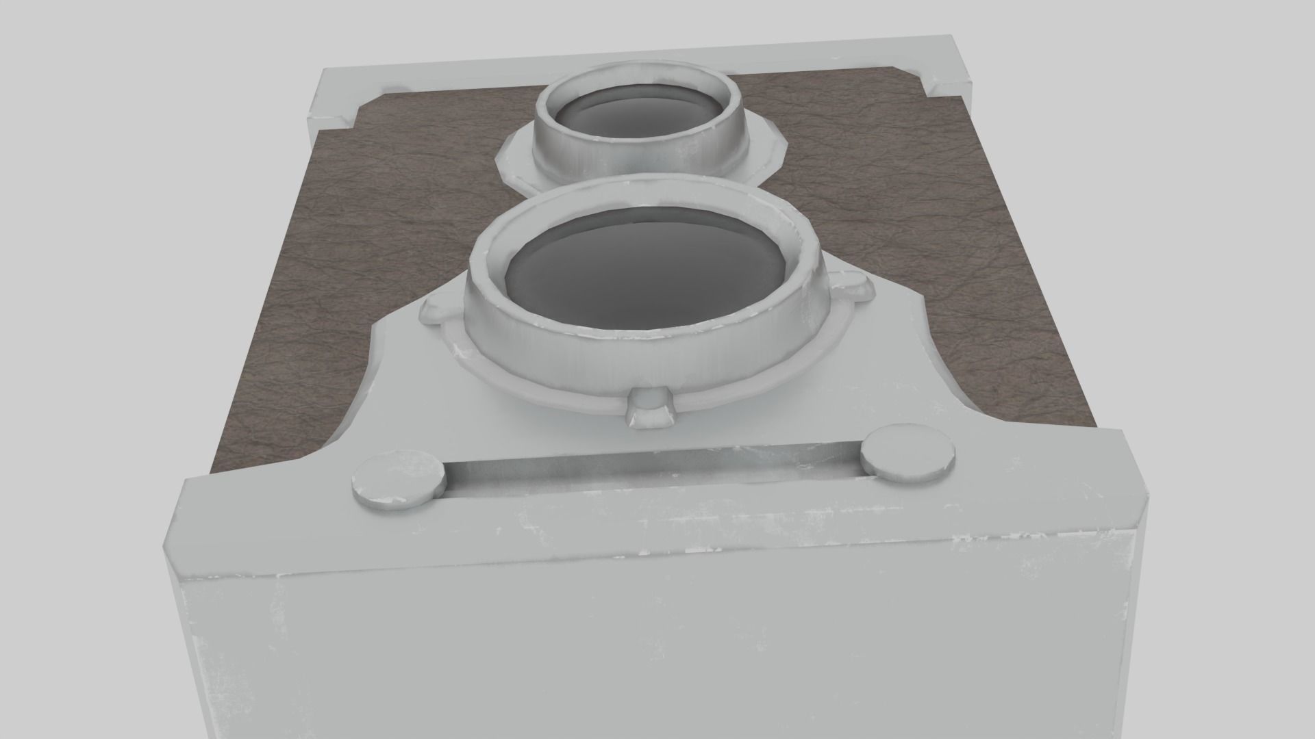 Kamera Low-poly 3D model_15