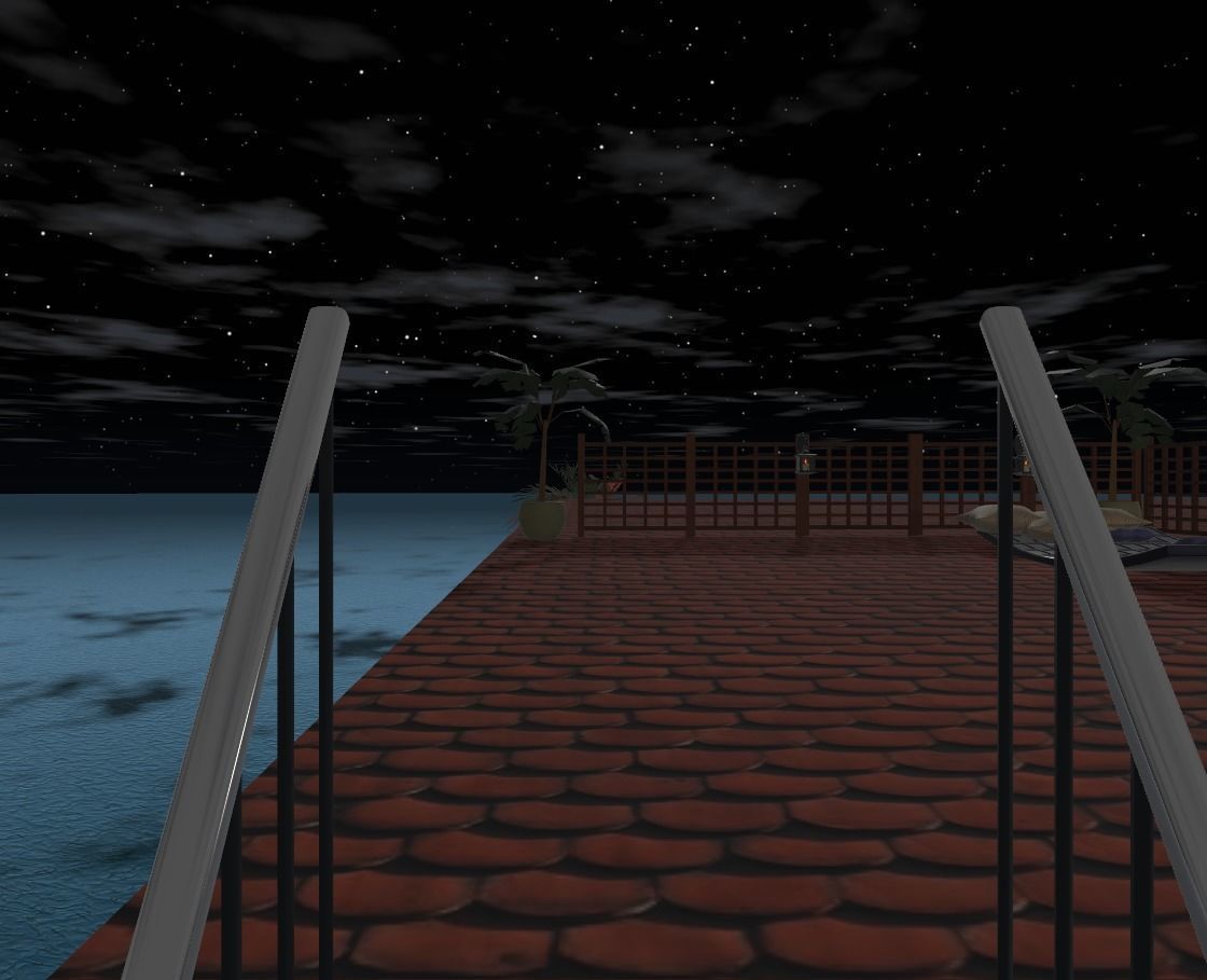 house on the water Low-poly 3D model_13