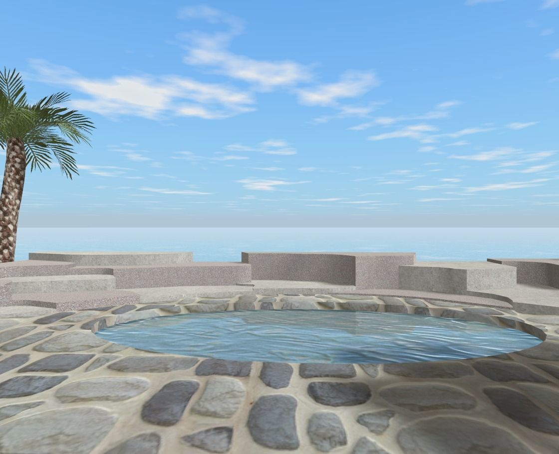 house on the water Low-poly 3D model_18