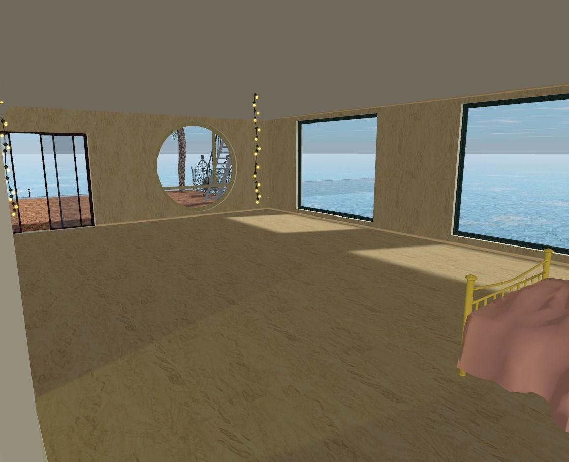 house on the water Low-poly 3D model_6