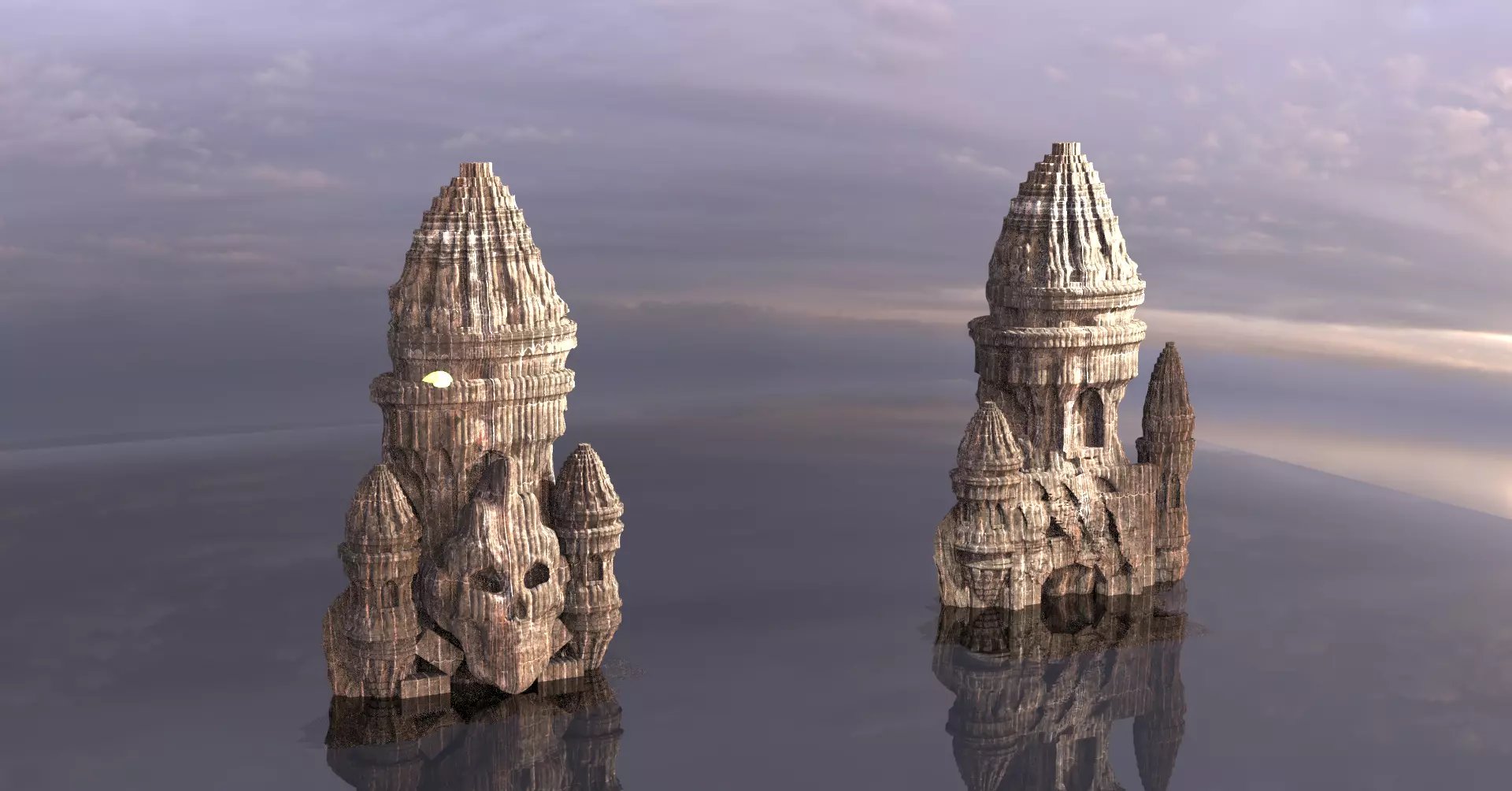 Ravenwood Scull rocks  3D model_0