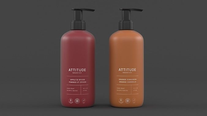 Hand Soap Bottle 3D model