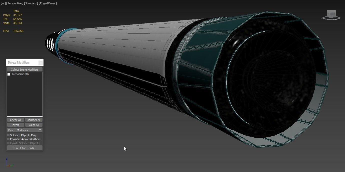 Anti-Ballistic Defense Missile 3D model_5