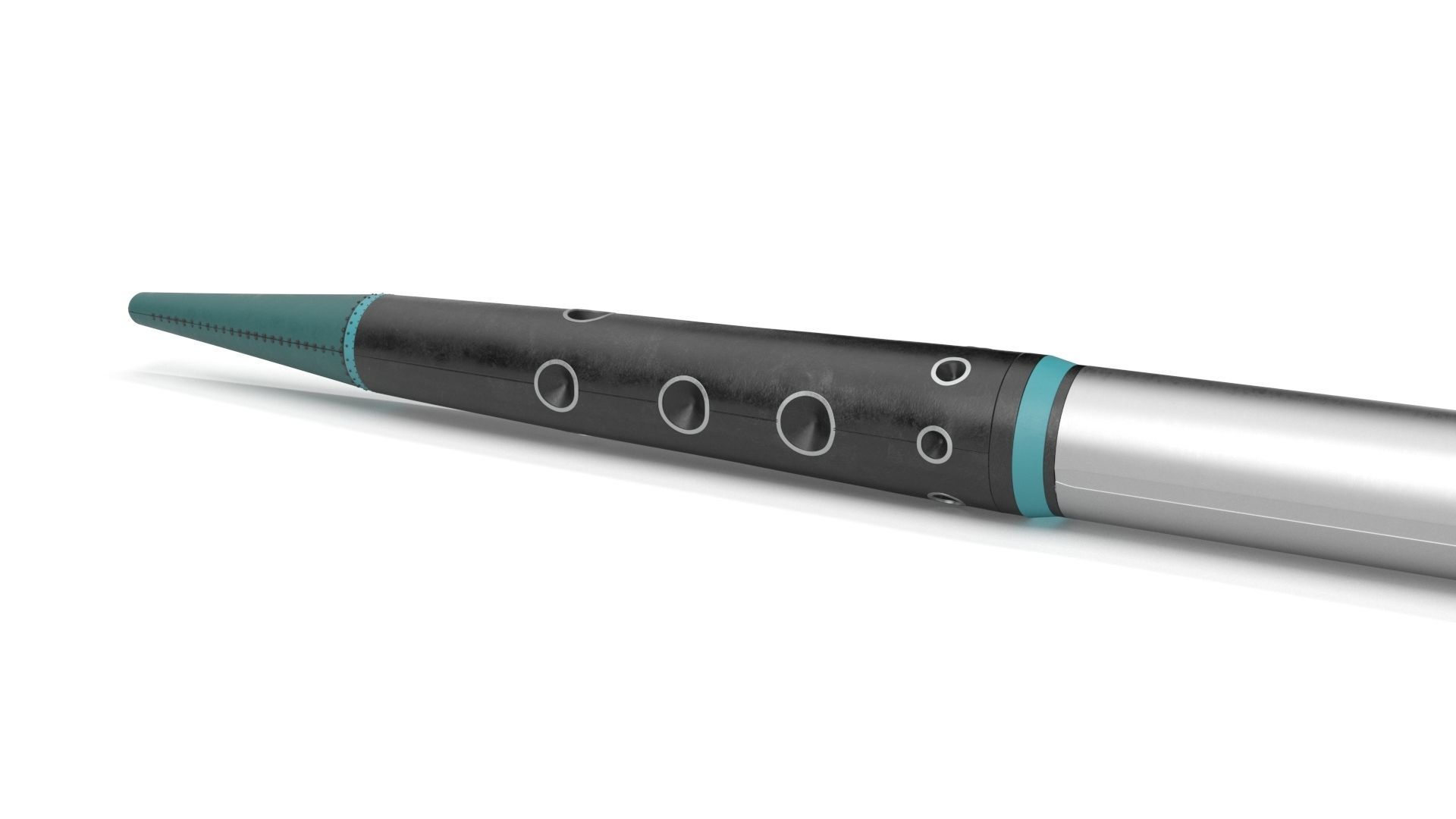 Anti-Ballistic Defense Missile 3D model_2