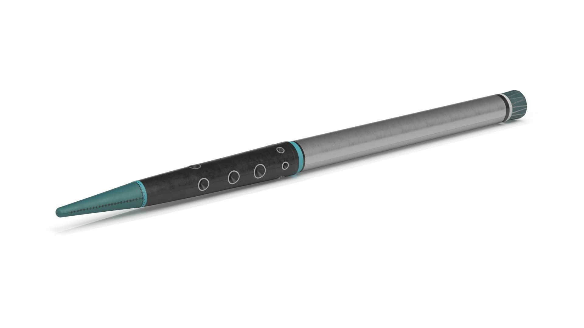 Anti-Ballistic Defense Missile 3D model_9