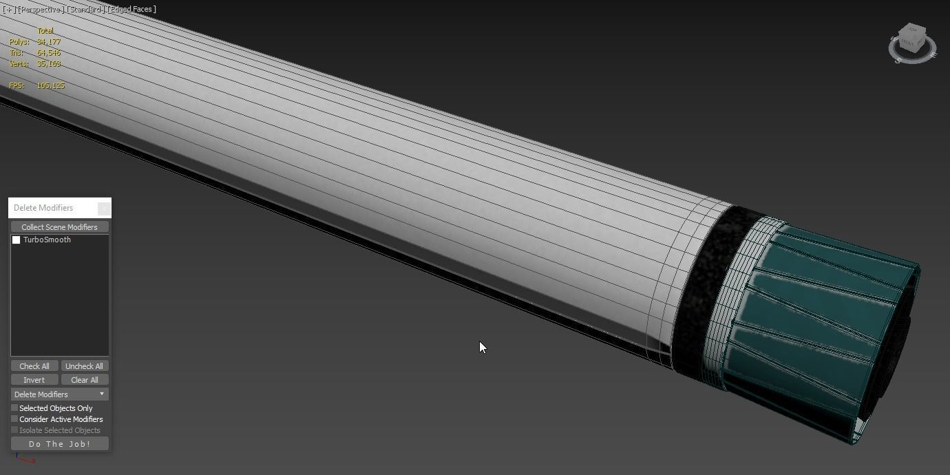 Anti-Ballistic Defense Missile 3D model_8