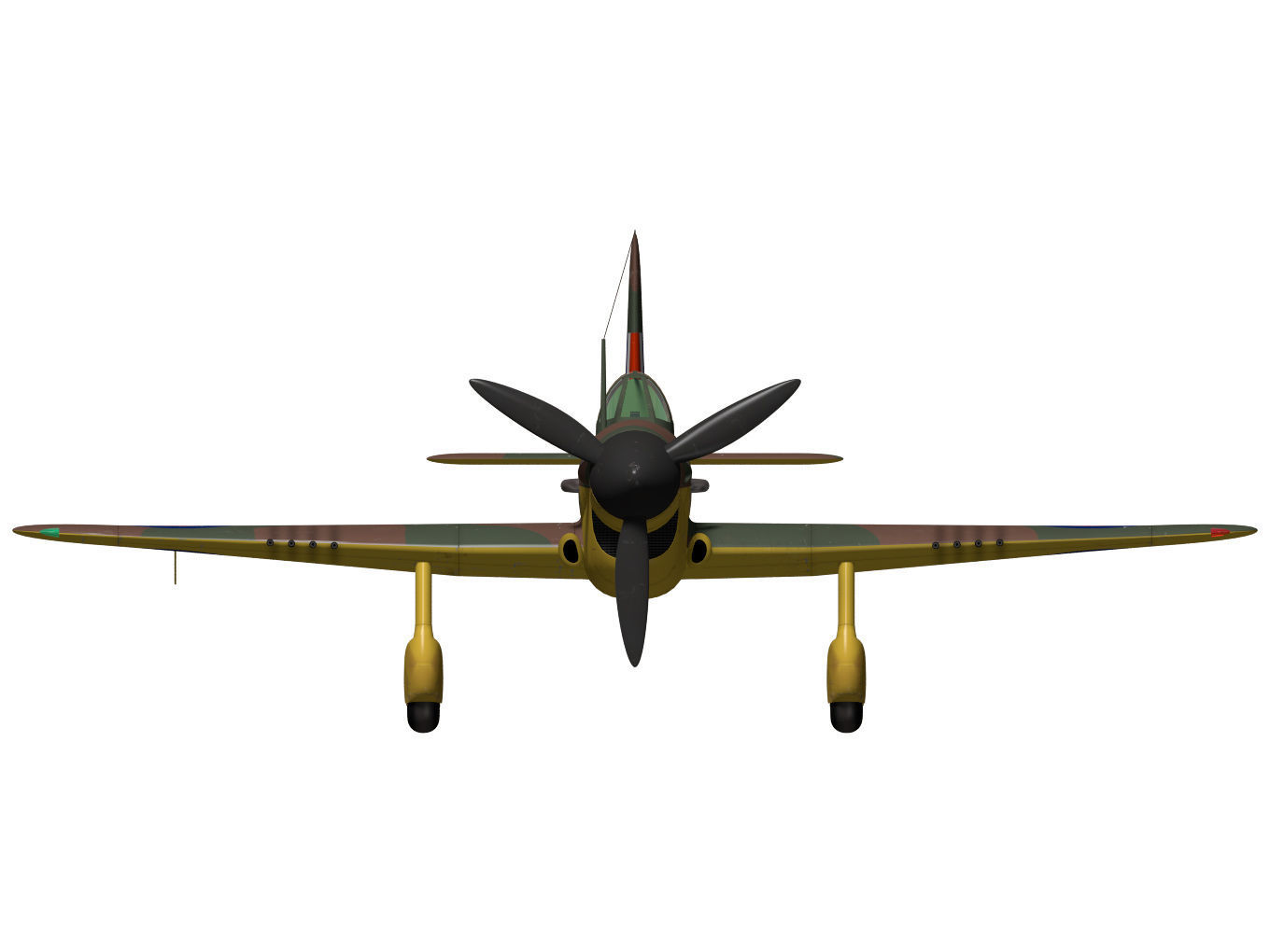 Miles M20 3D model_9