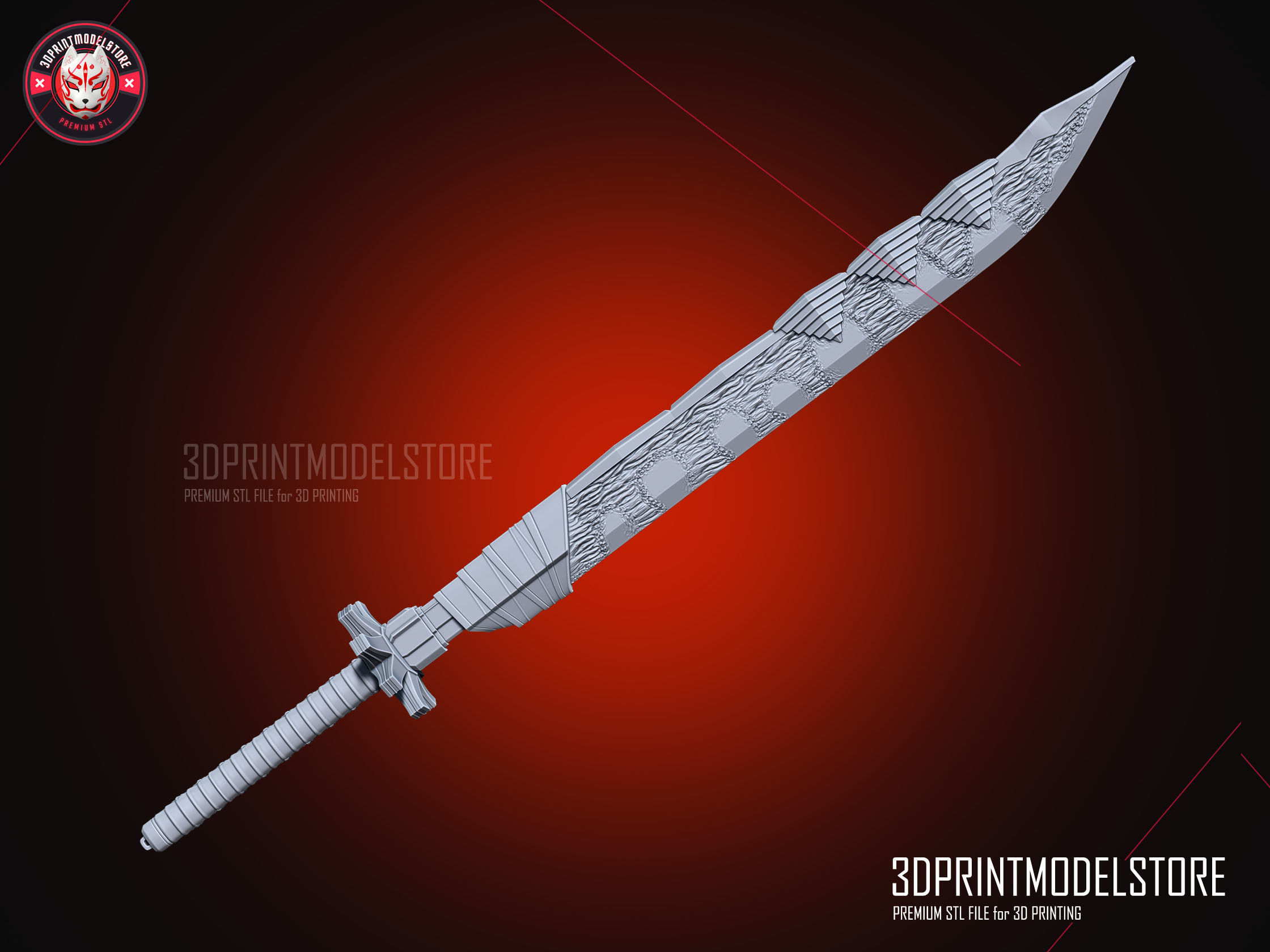Dragon-Bone Cursed Tool - Jujutsu Kaisen - Maki Weapon 3D print model_8