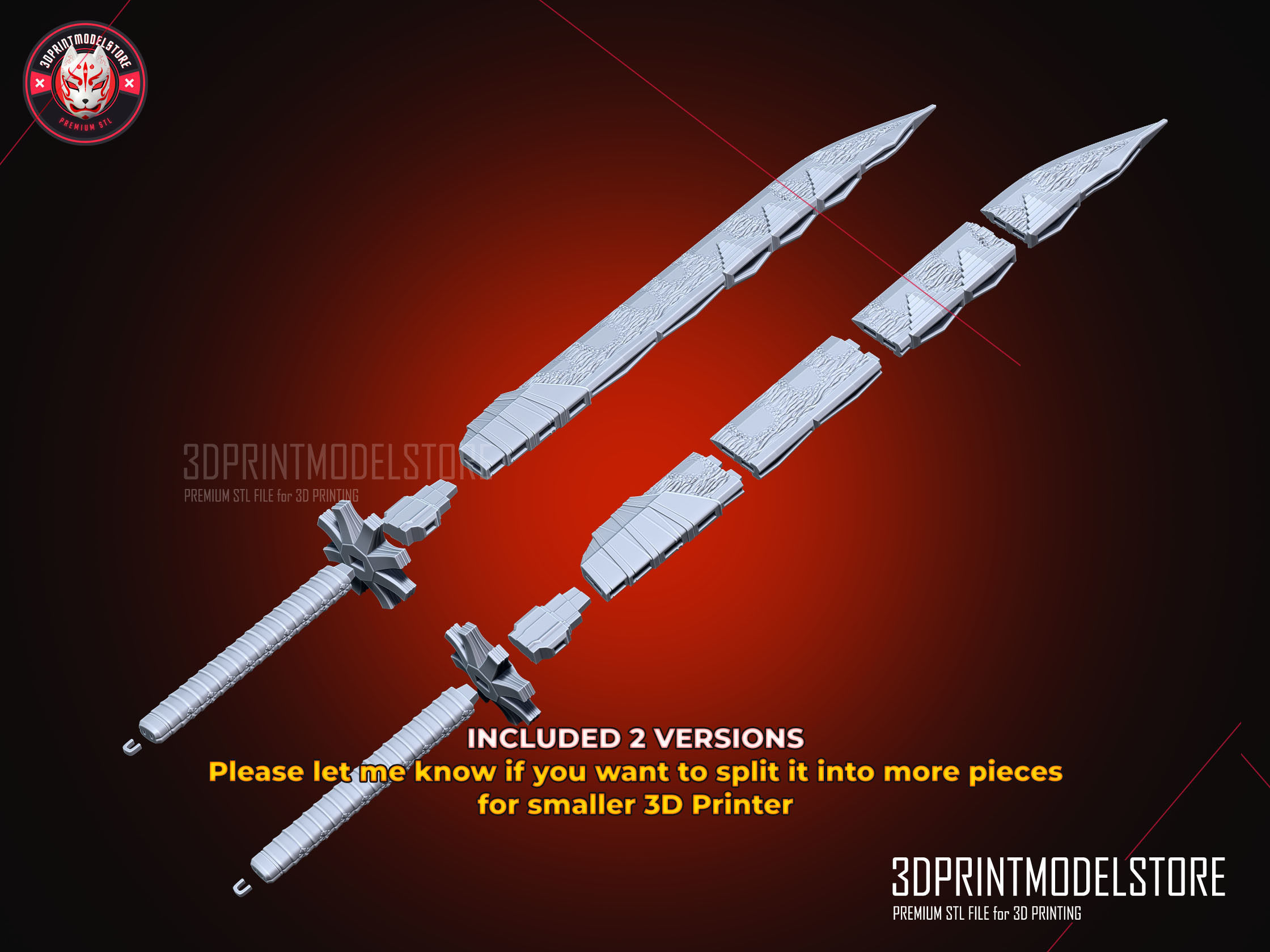 Dragon-Bone Cursed Tool - Jujutsu Kaisen - Maki Weapon 3D print model_9