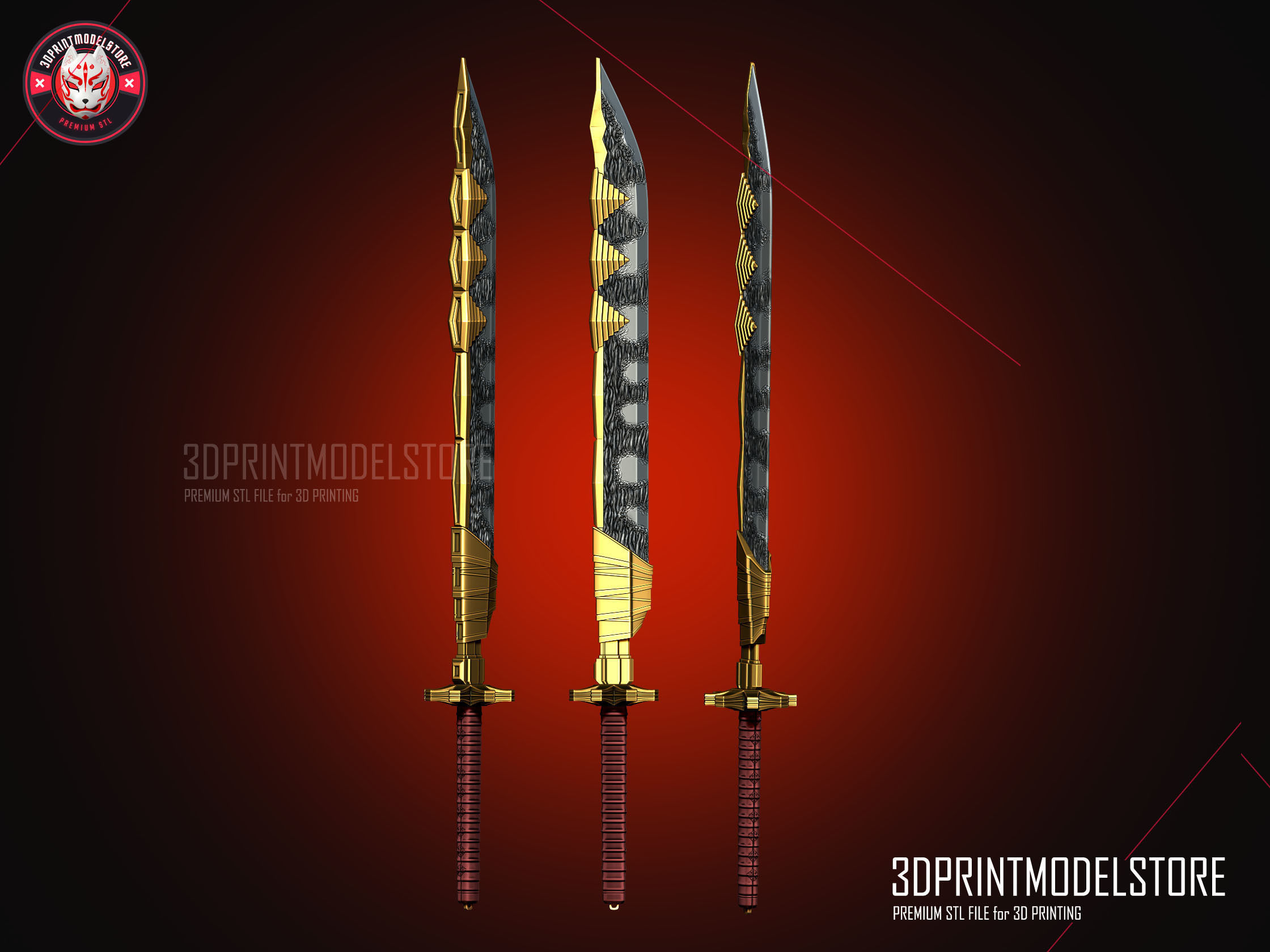 Dragon-Bone Cursed Tool - Jujutsu Kaisen - Maki Weapon 3D print model_1