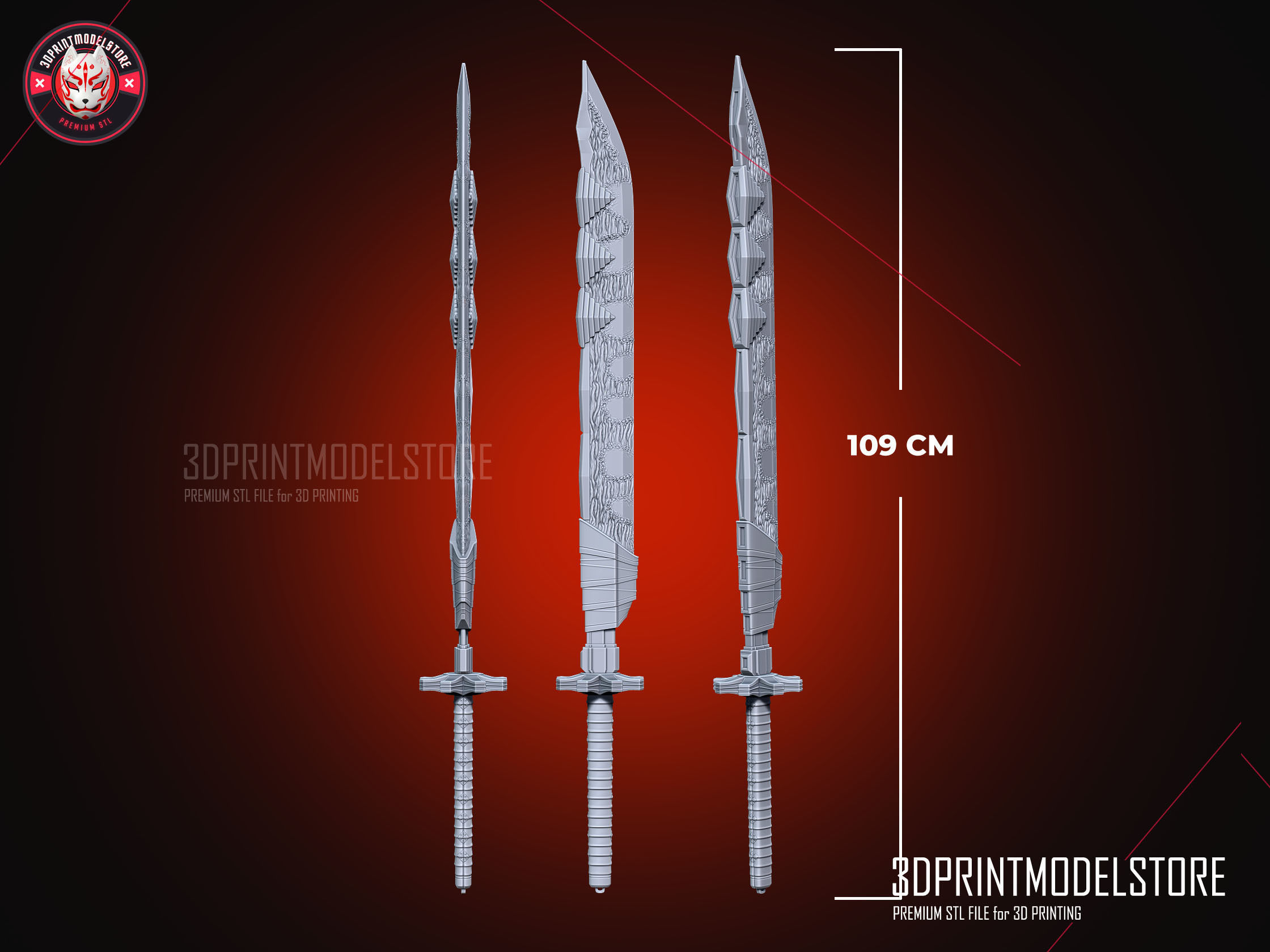 Dragon-Bone Cursed Tool - Jujutsu Kaisen - Maki Weapon 3D print model_6