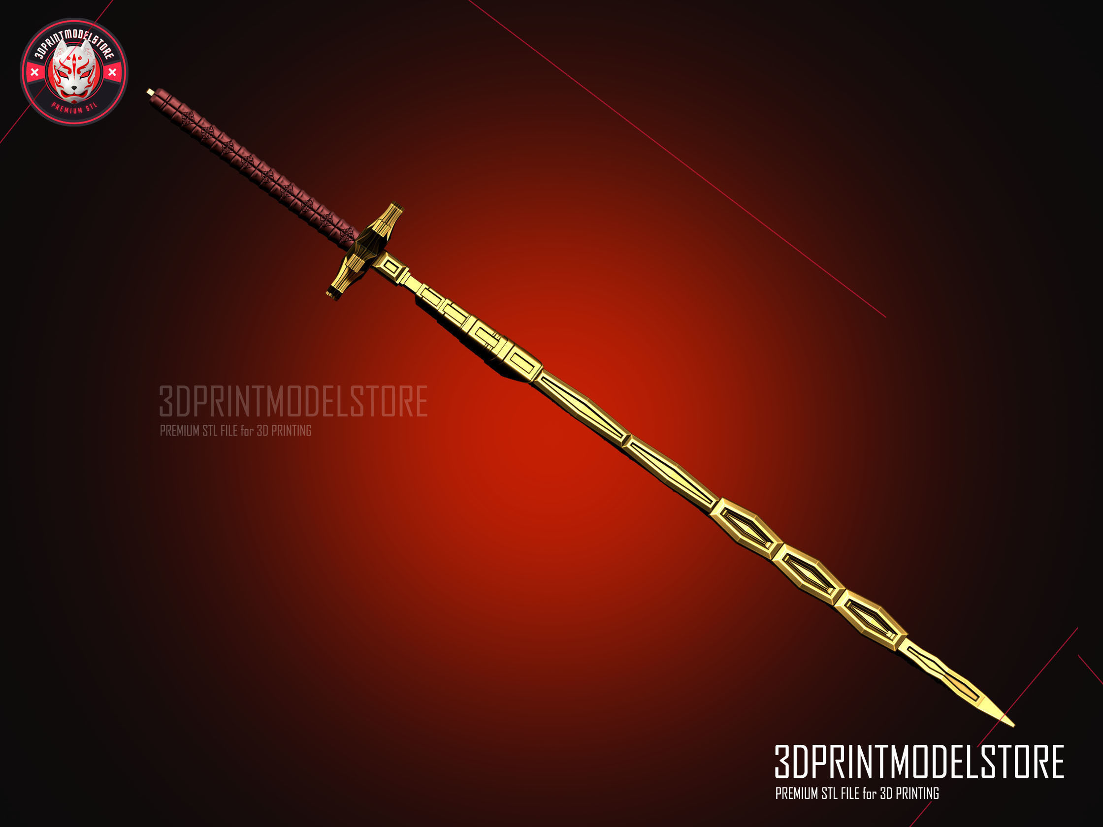 Dragon-Bone Cursed Tool - Jujutsu Kaisen - Maki Weapon 3D print model_3