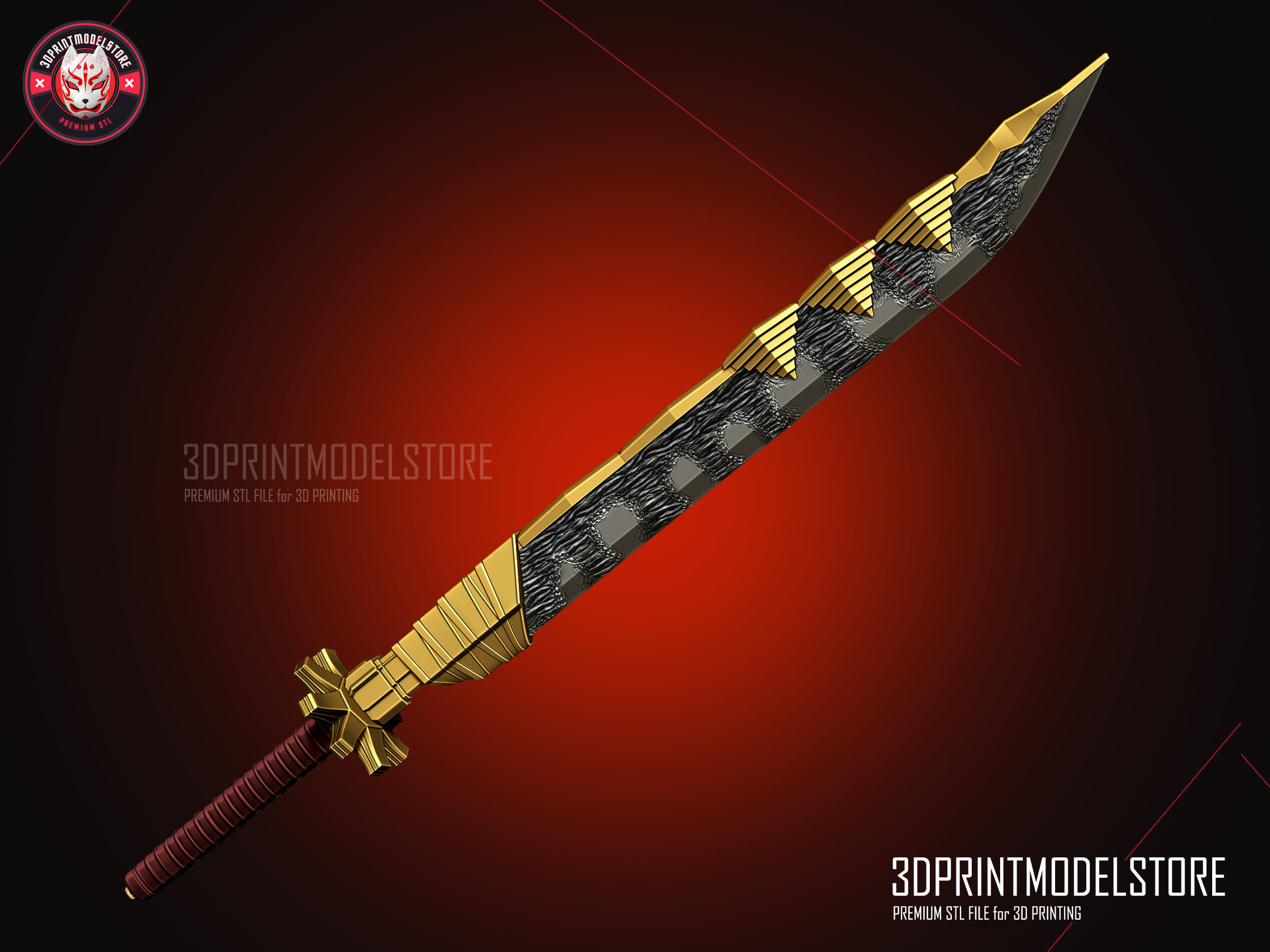 Dragon-Bone Cursed Tool - Jujutsu Kaisen - Maki Weapon 3D print model_4