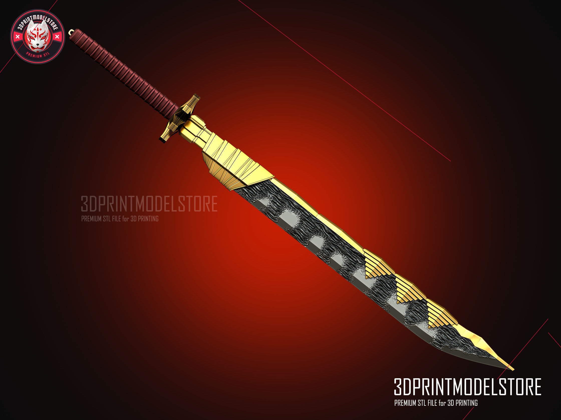 Dragon-Bone Cursed Tool - Jujutsu Kaisen - Maki Weapon 3D print model_2