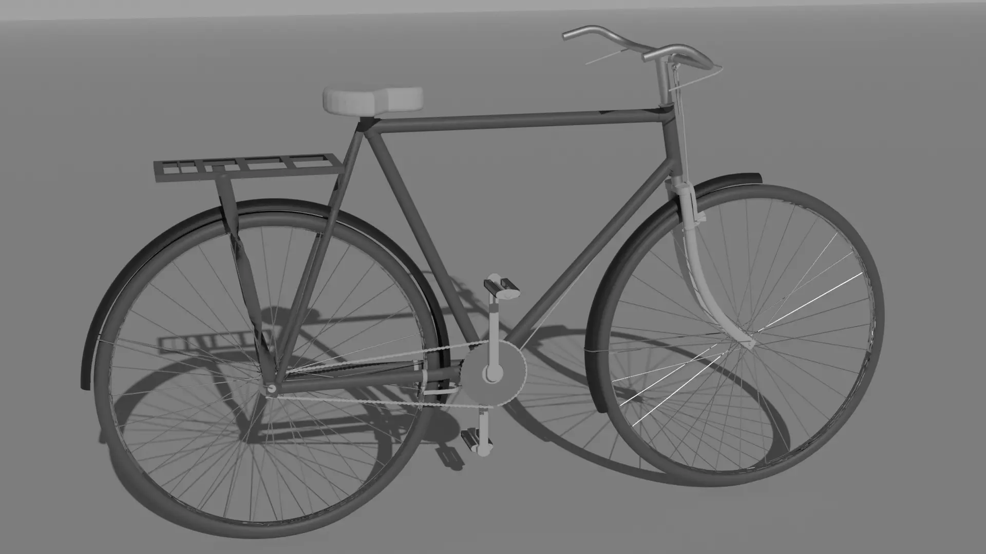 Bicycle Free 3D model_0