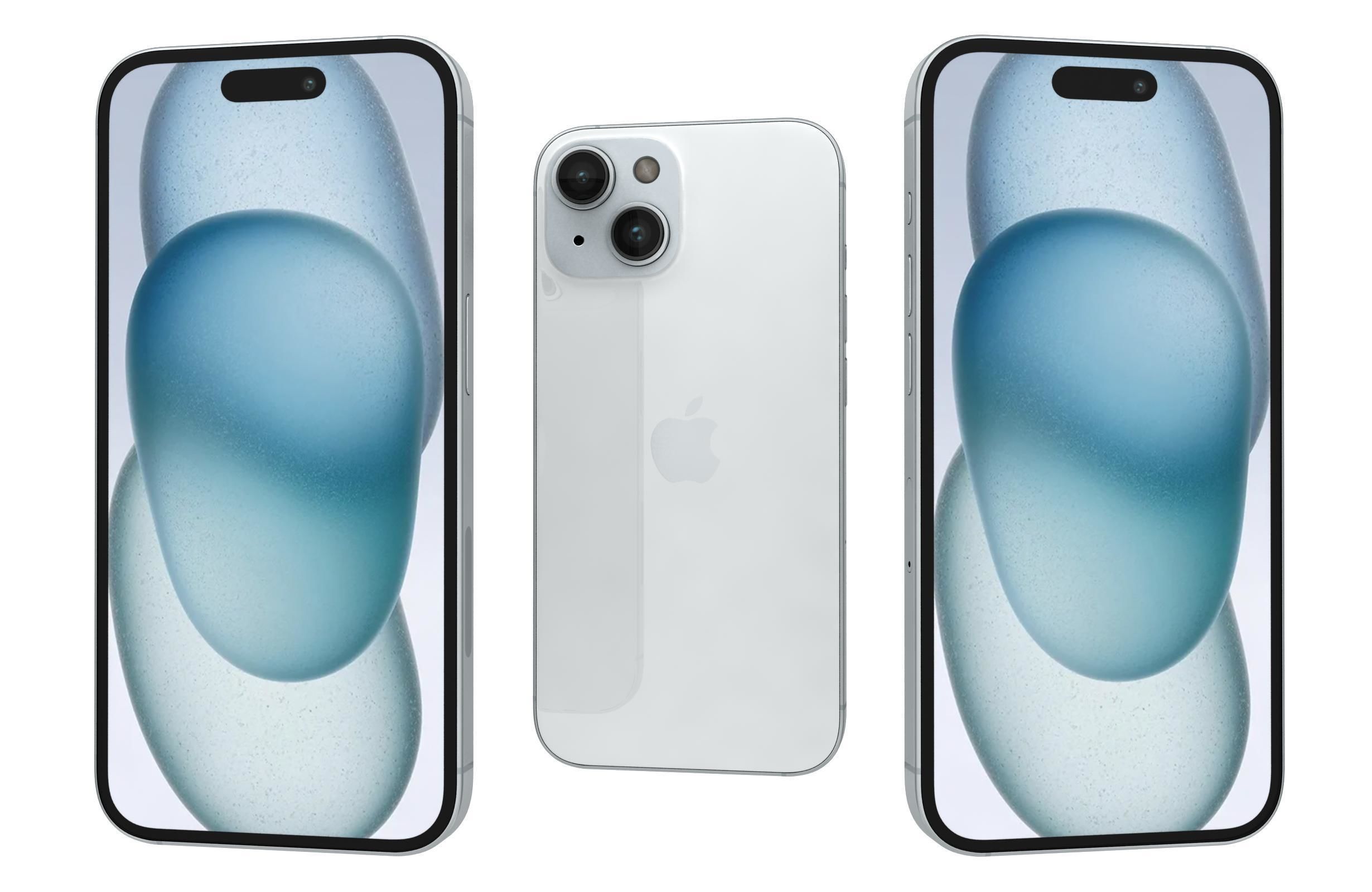 Apple iPhone 15 All Colors 3D model_37