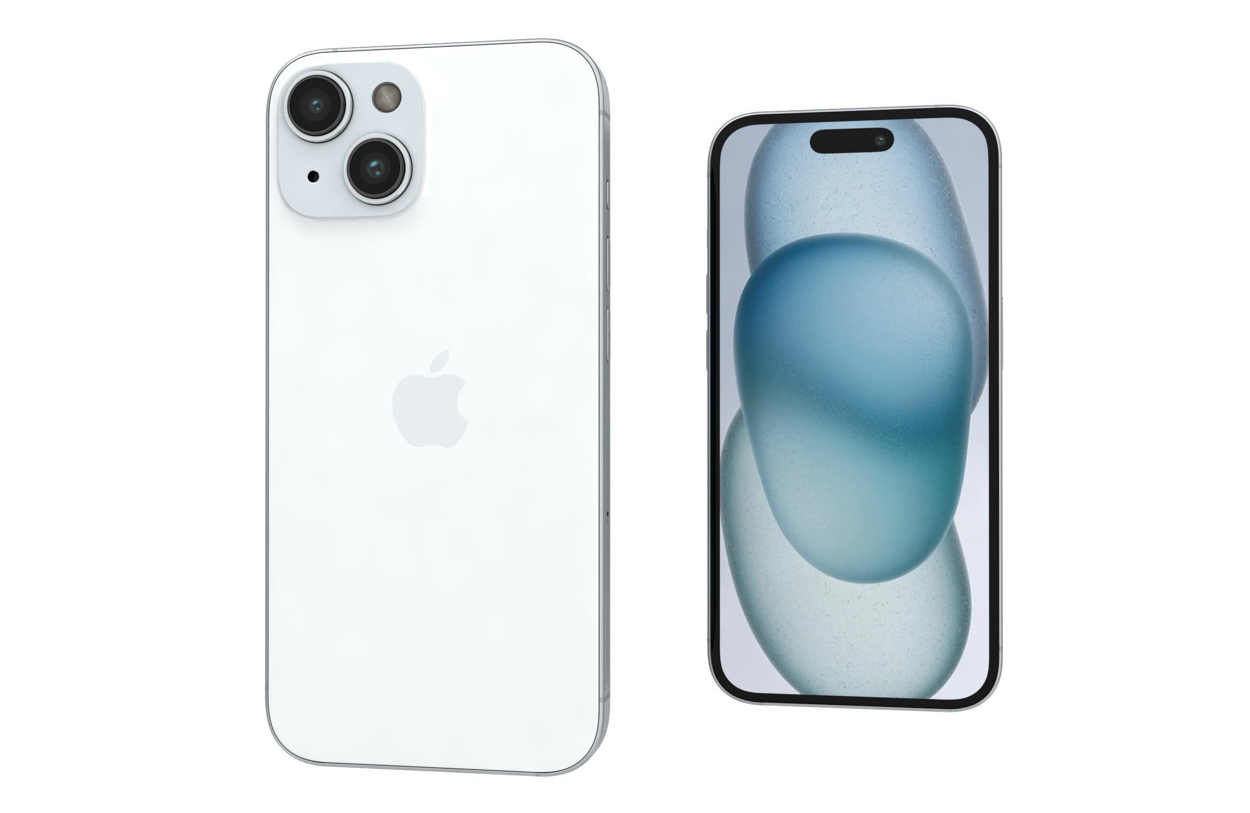 Apple iPhone 15 All Colors 3D model_44