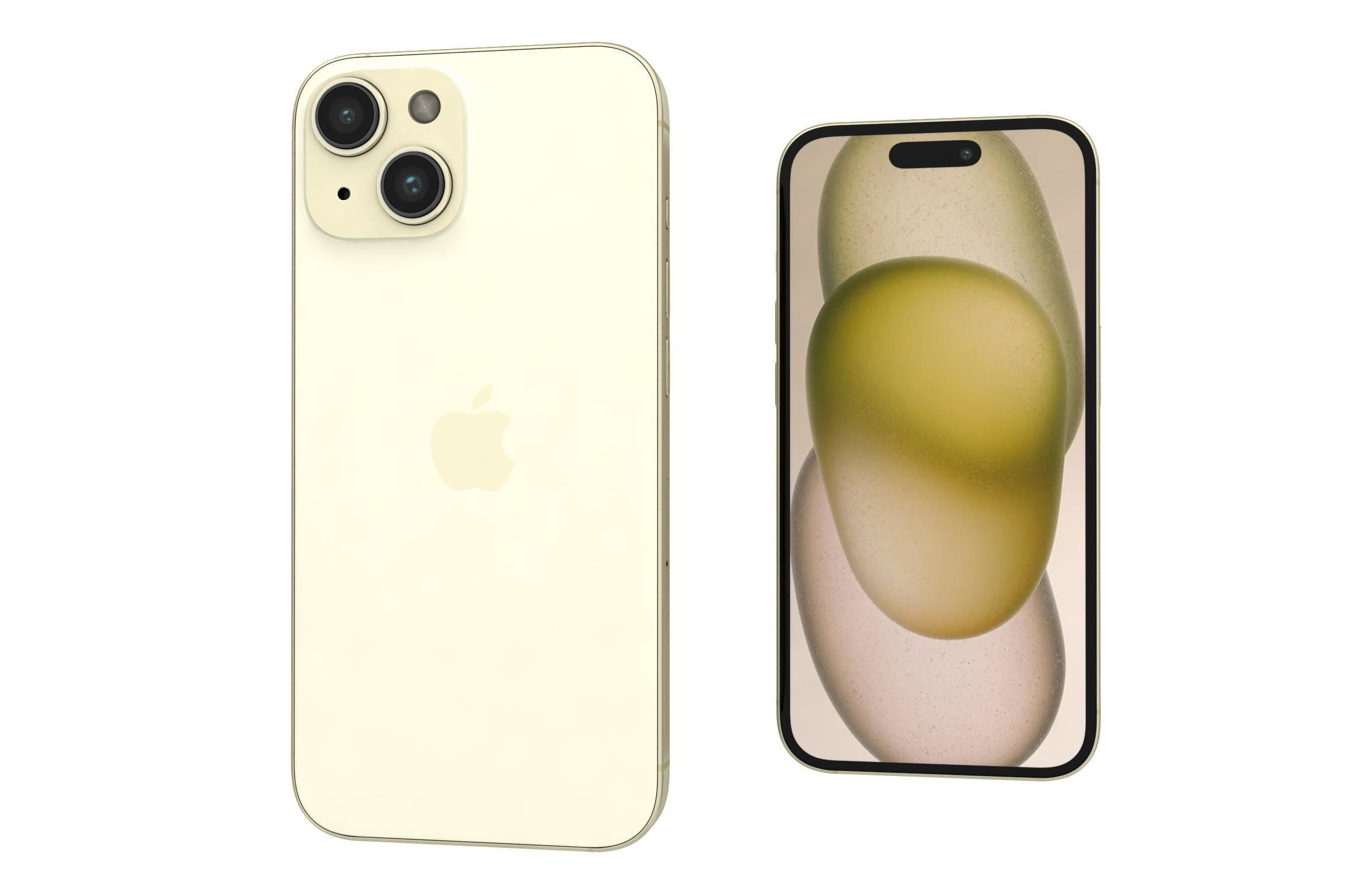 Apple iPhone 15 All Colors 3D model_56
