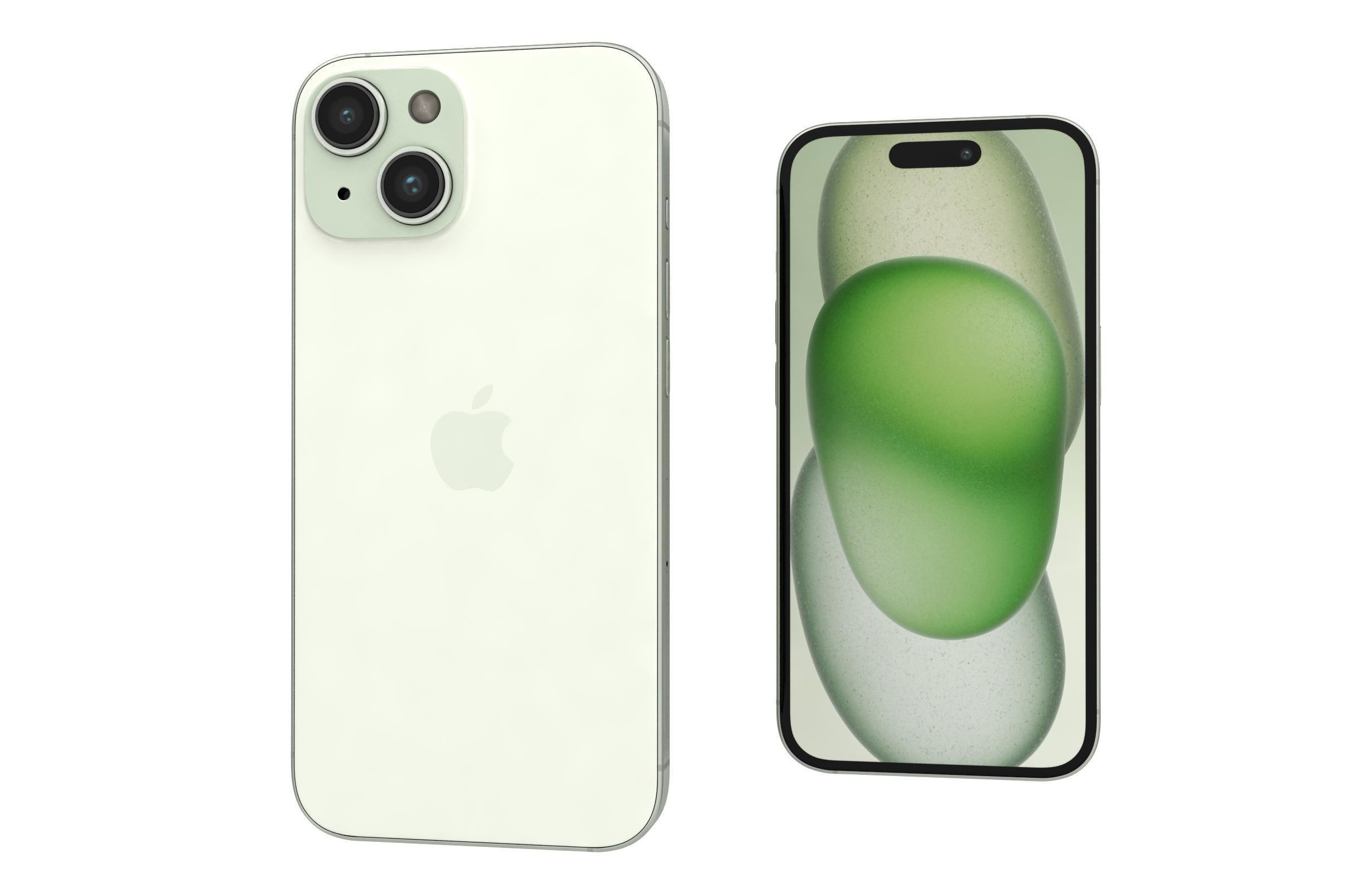 Apple iPhone 15 All Colors 3D model_36