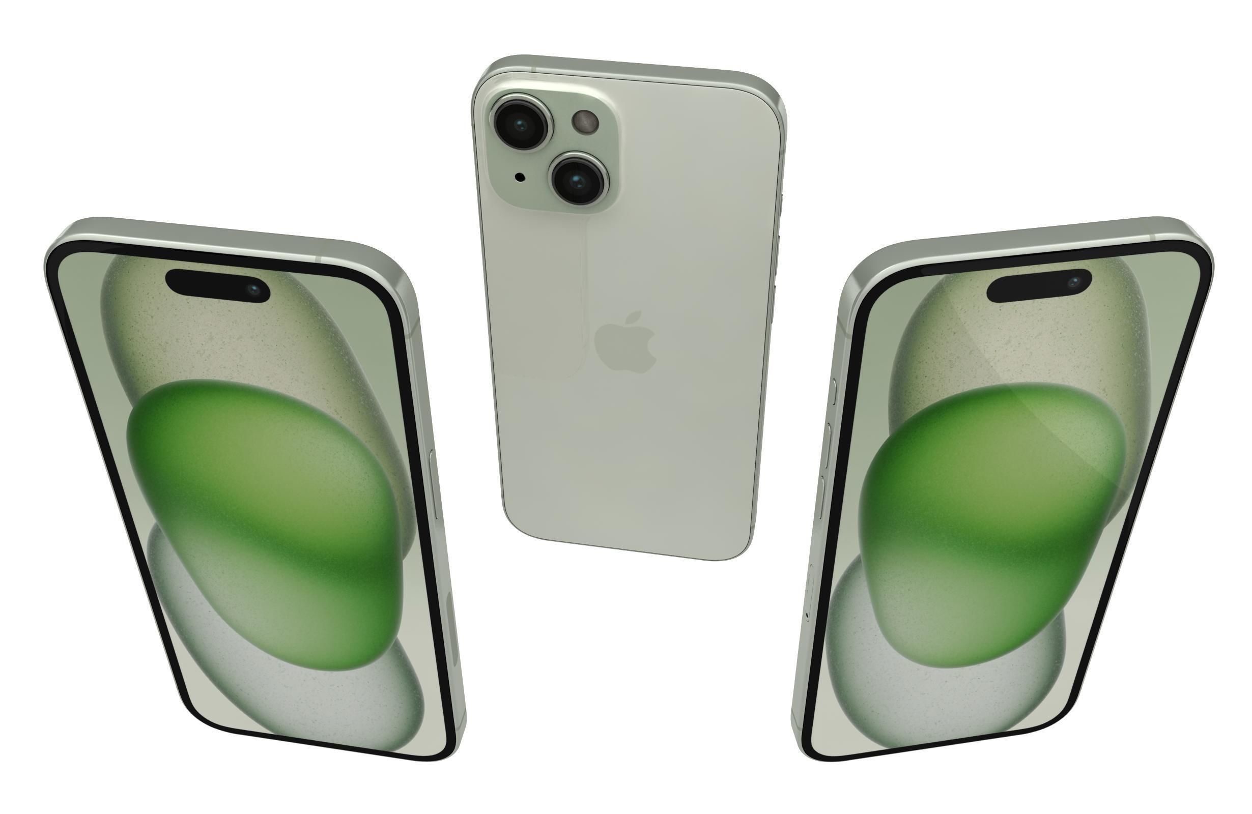 Apple iPhone 15 All Colors 3D model_26