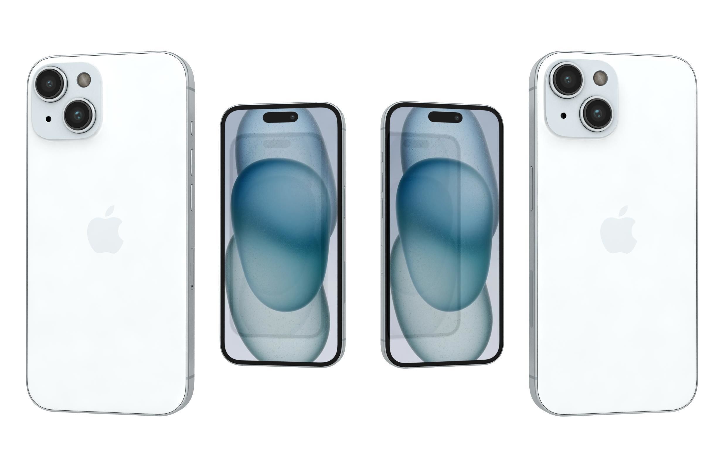 Apple iPhone 15 All Colors 3D model_40