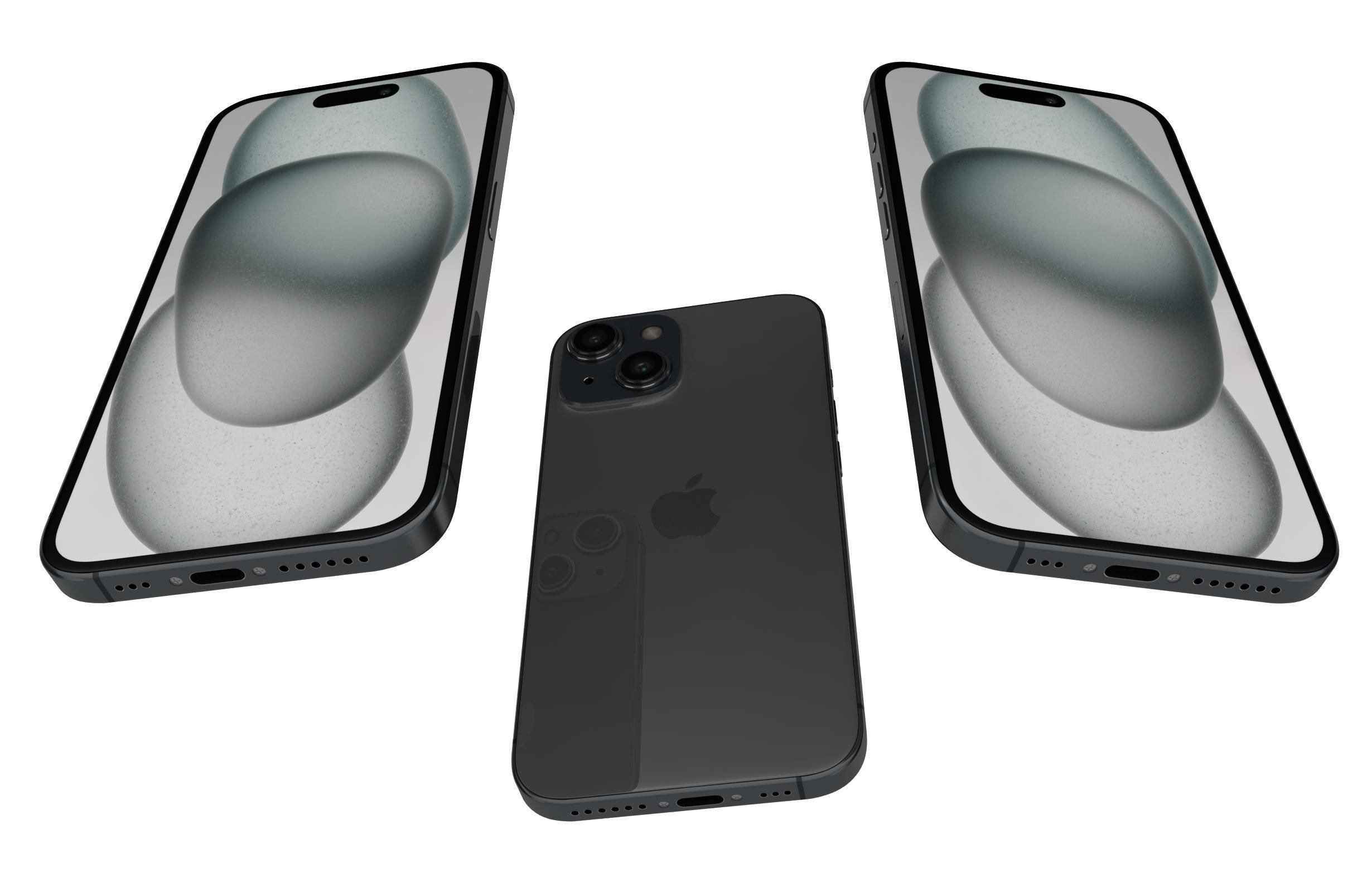 Apple iPhone 15 All Colors 3D model_15