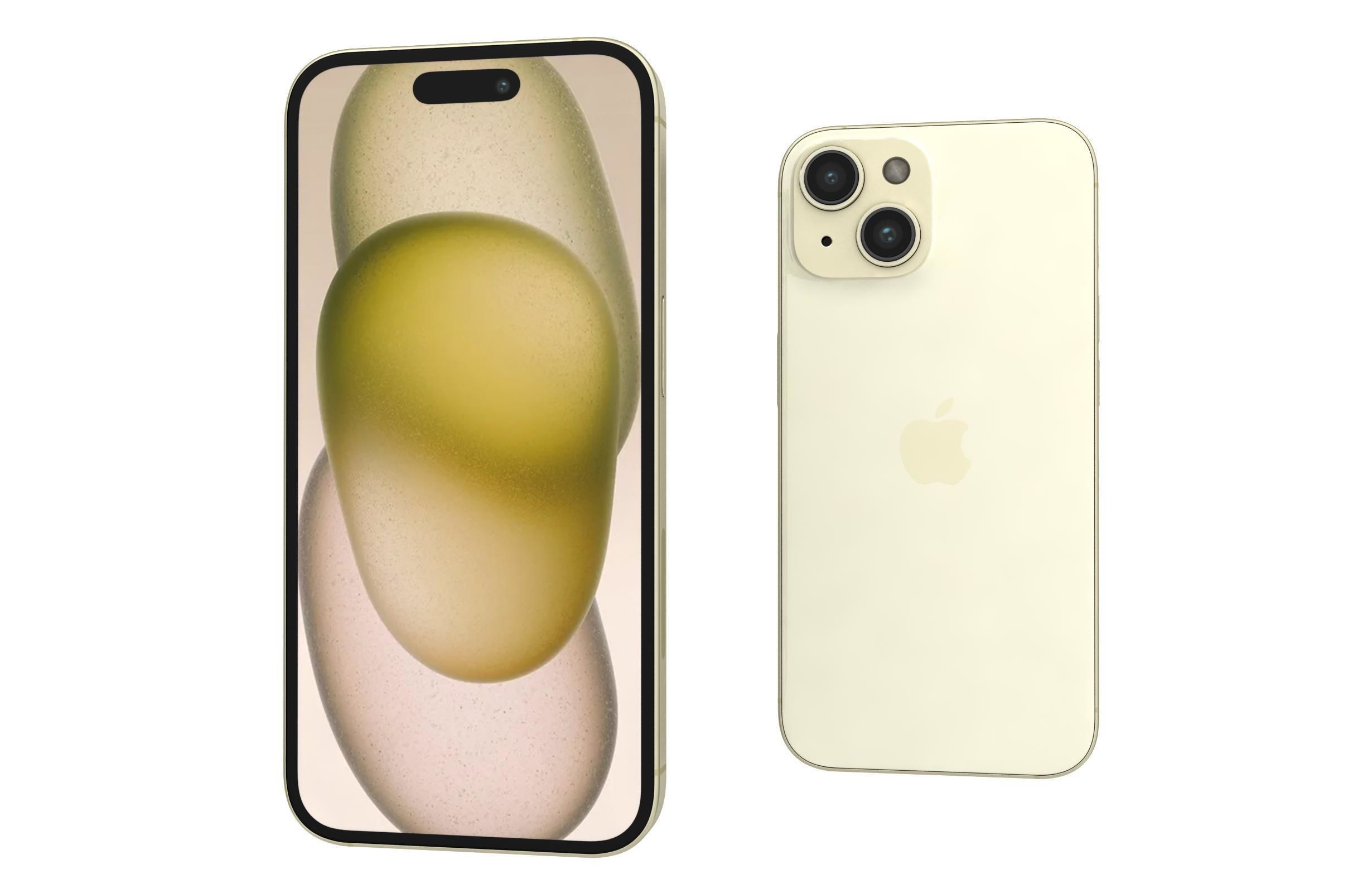 Apple iPhone 15 All Colors 3D model_55
