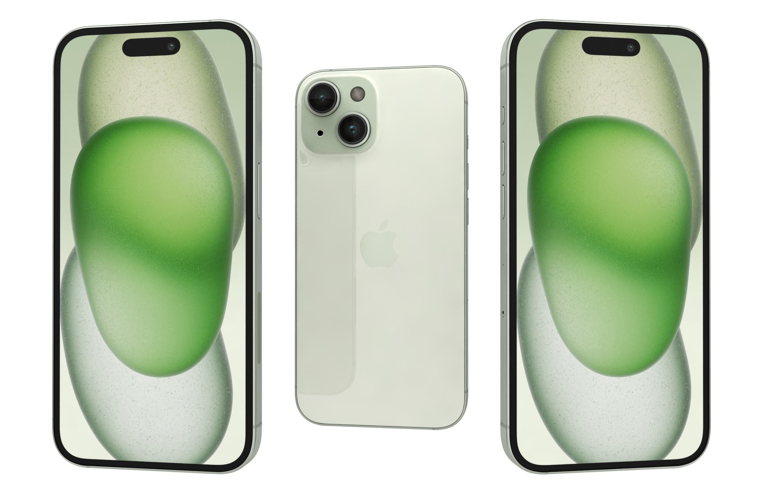 Apple iPhone 15 All Colors 3D model_25