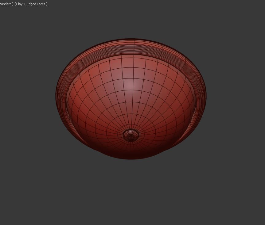 Flush Mount Lighting Fixtures 3D model_1