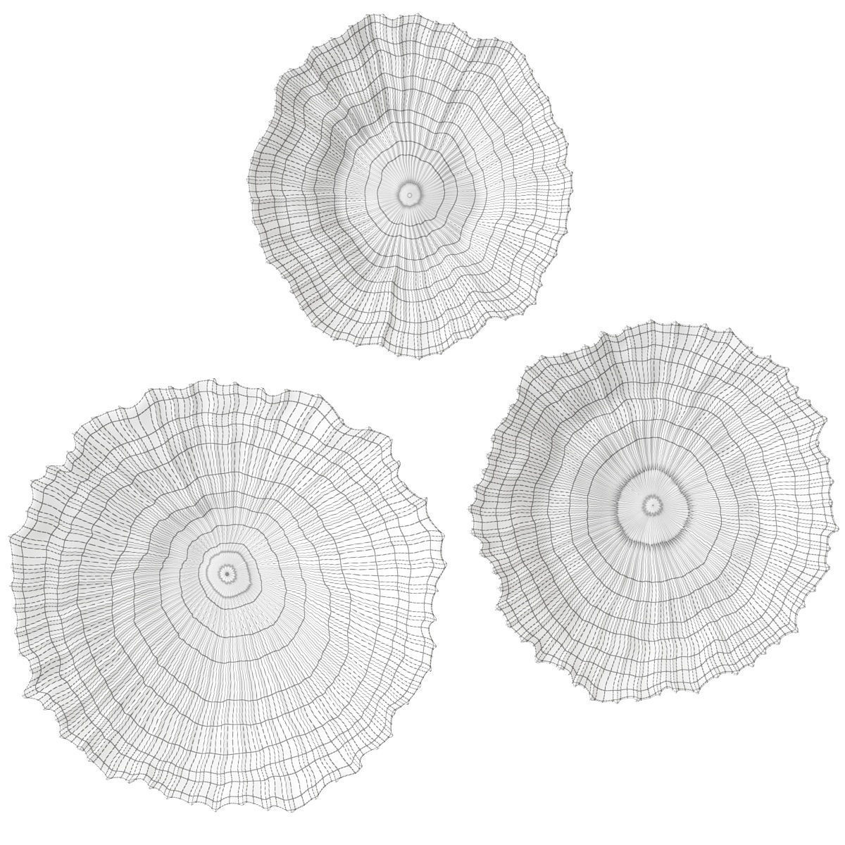 Uttermost Ocean Gems Wall decor 3D model_4