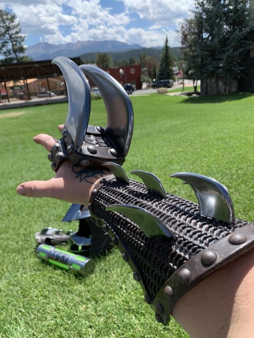 TMNT Shredder Armor from the 1990 movie accurate 3D model 3D printable