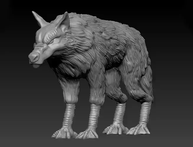 LOTHAL WOLF STAR WARS REBELS  3D model