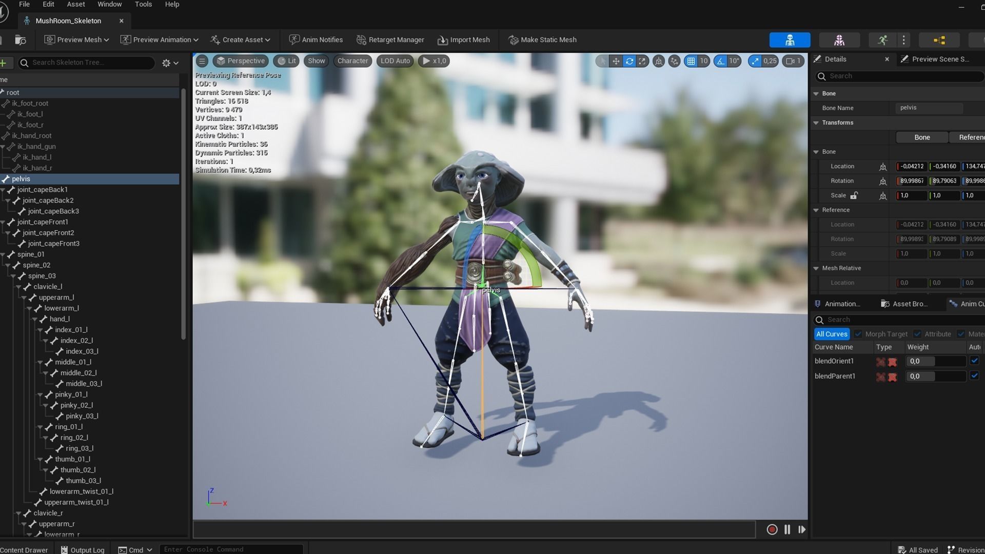 MushRoom Low-poly 3D model_10