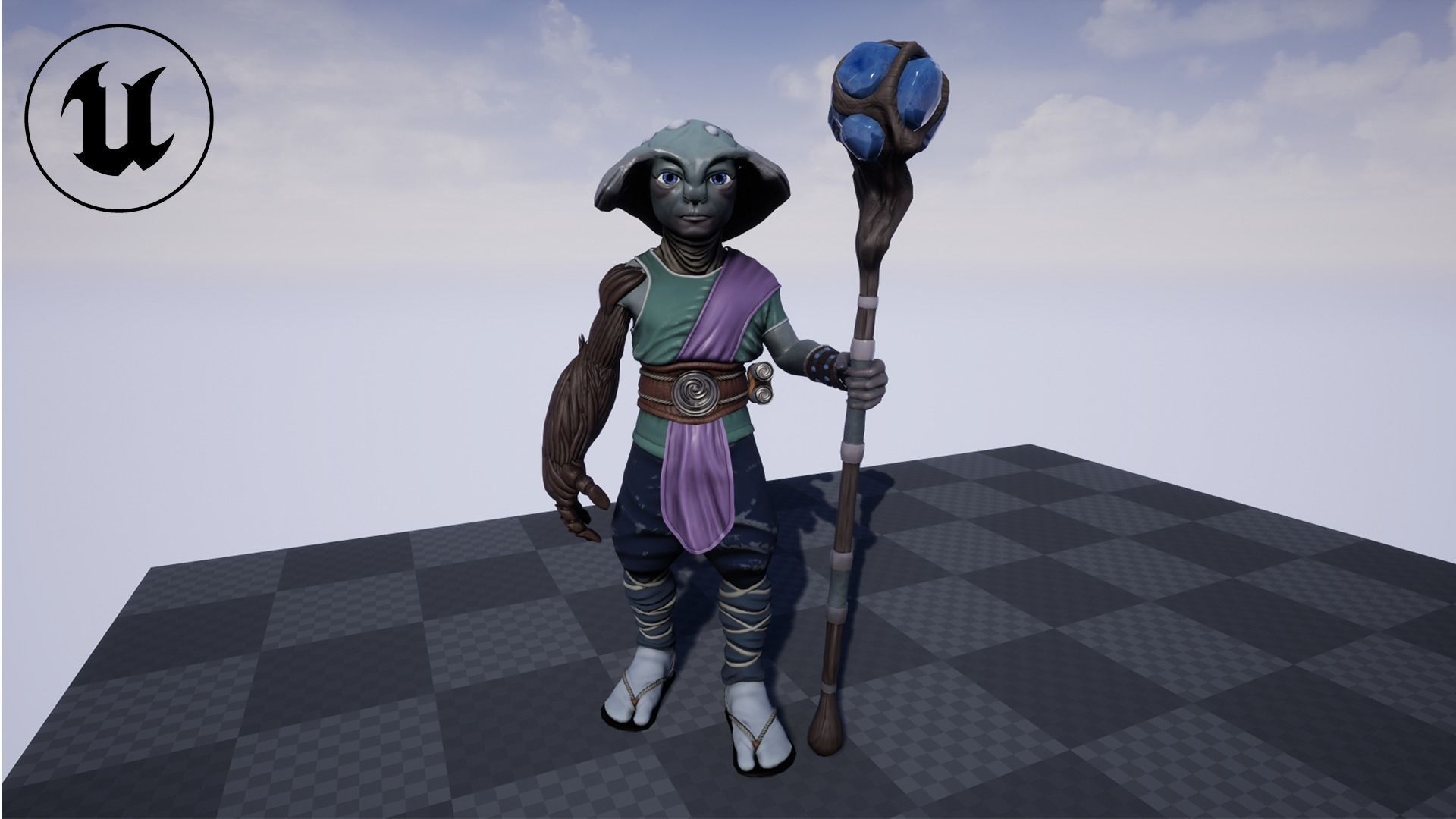 MushRoom Low-poly 3D model_5