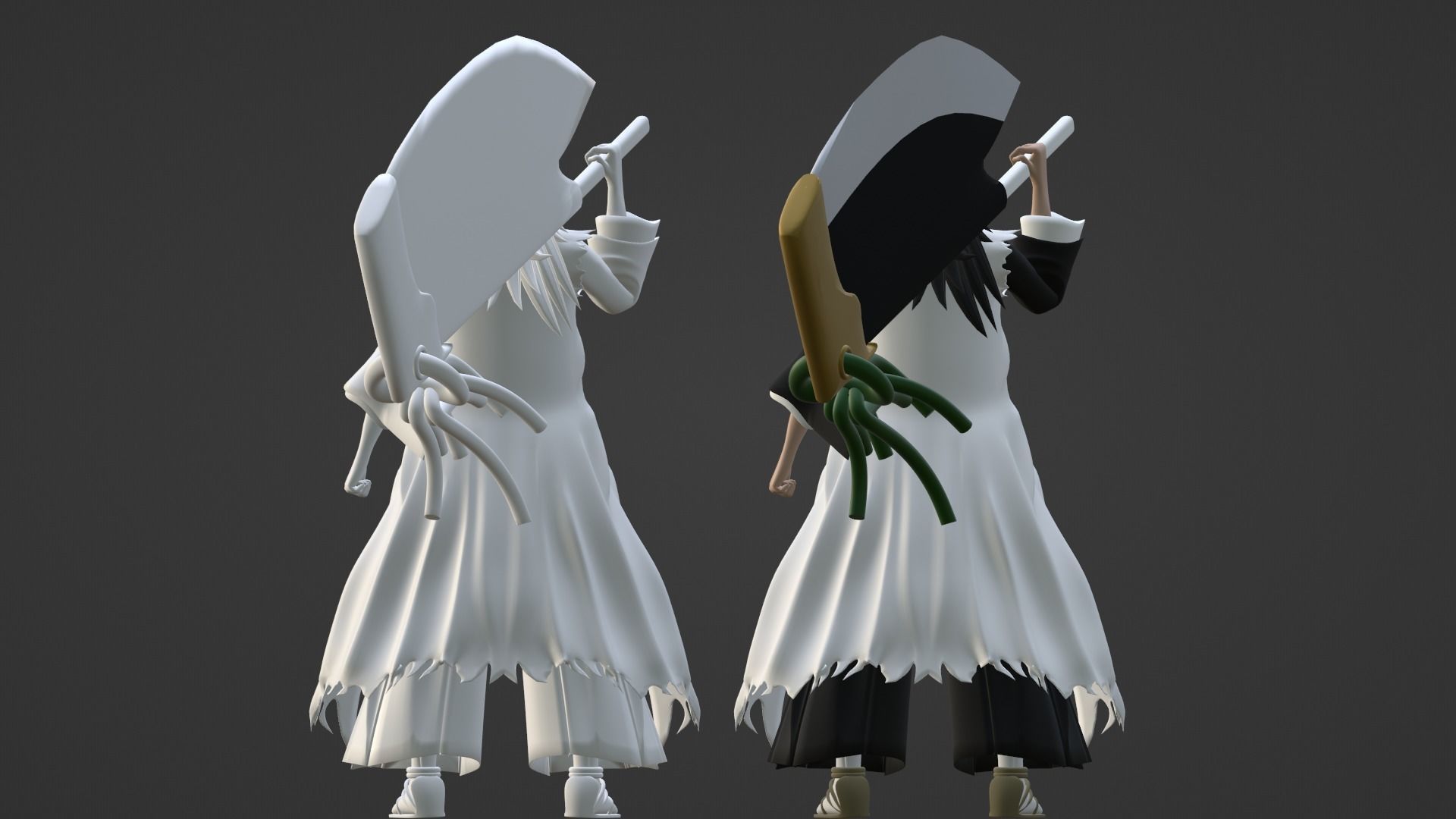 Kenpachi Zaraki - Bleach 3D model_17