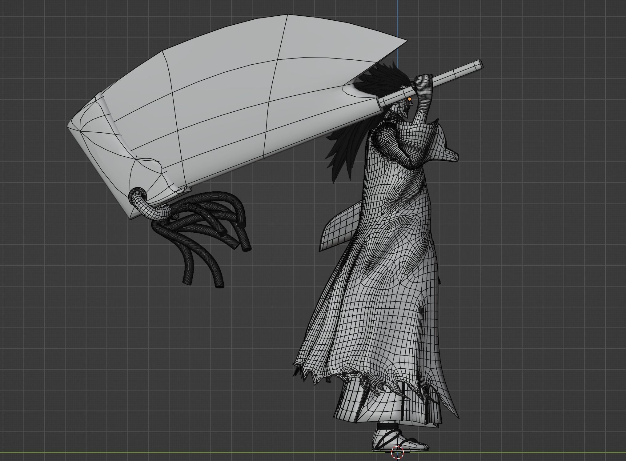 Kenpachi Zaraki - Bleach 3D model_13
