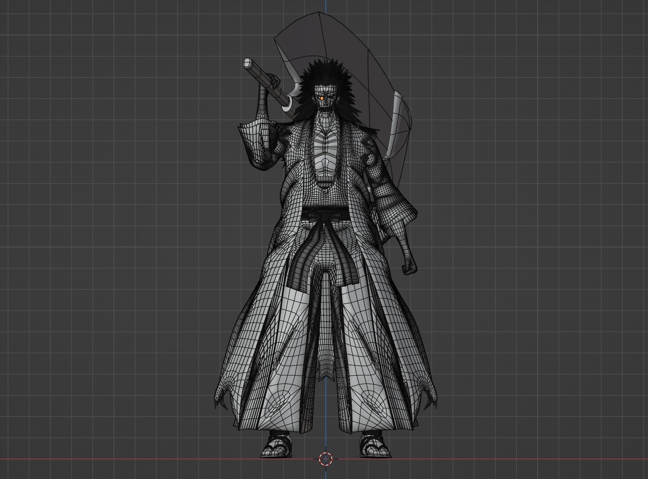 Kenpachi Zaraki - Bleach 3D model_10