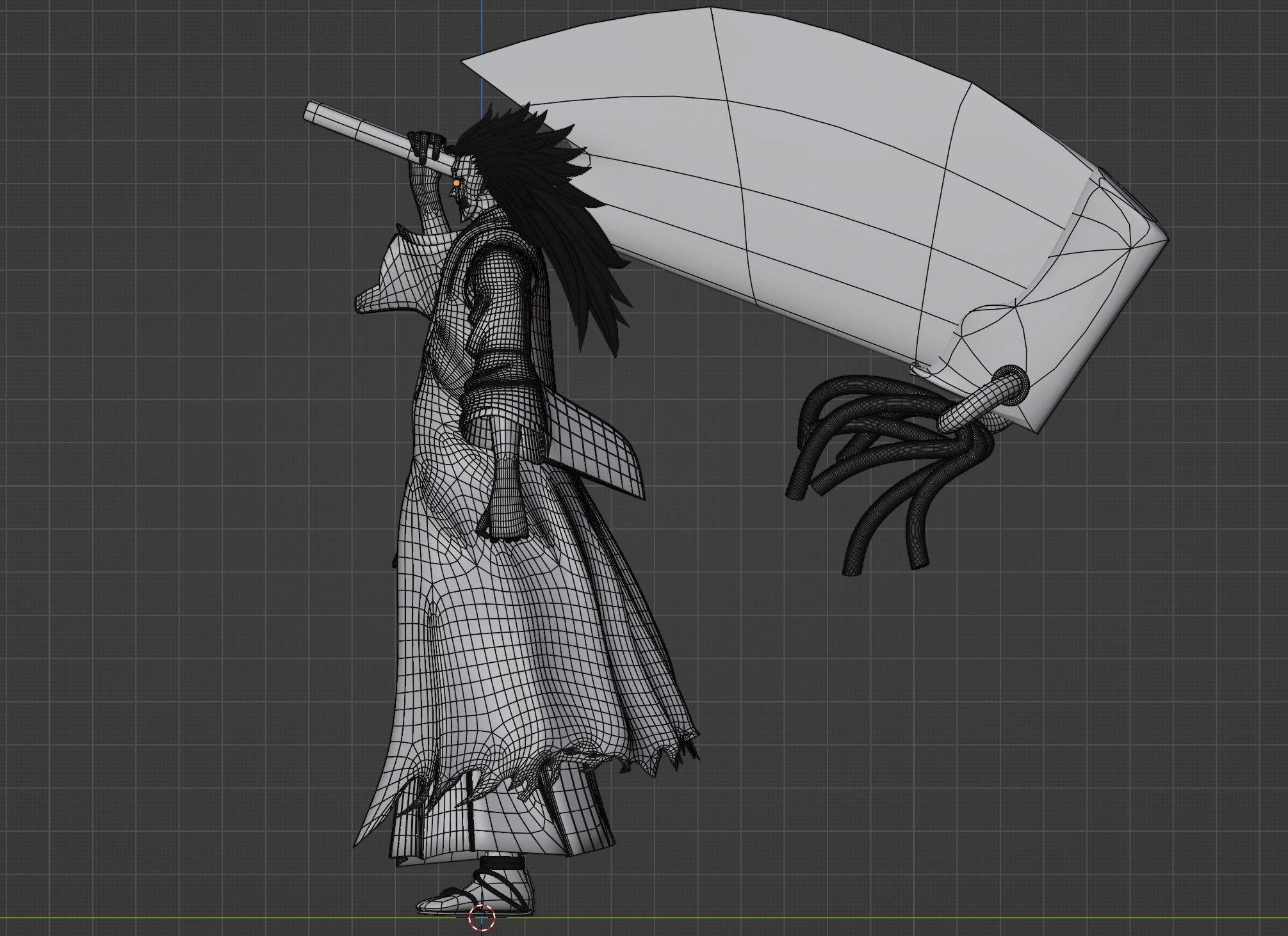 Kenpachi Zaraki - Bleach 3D model_11