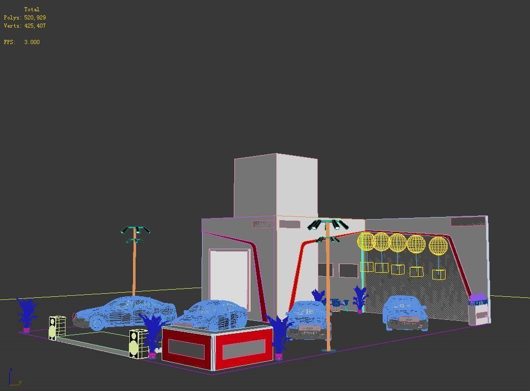 Exhibition - Area - 17X12-3DMAX2009-06 3D model_5