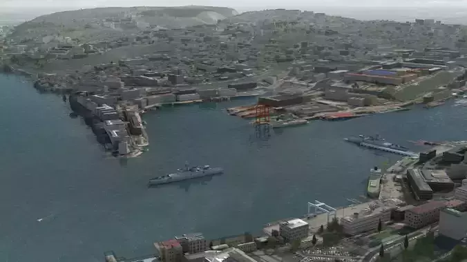 Sevastopol Naval Base 3D model