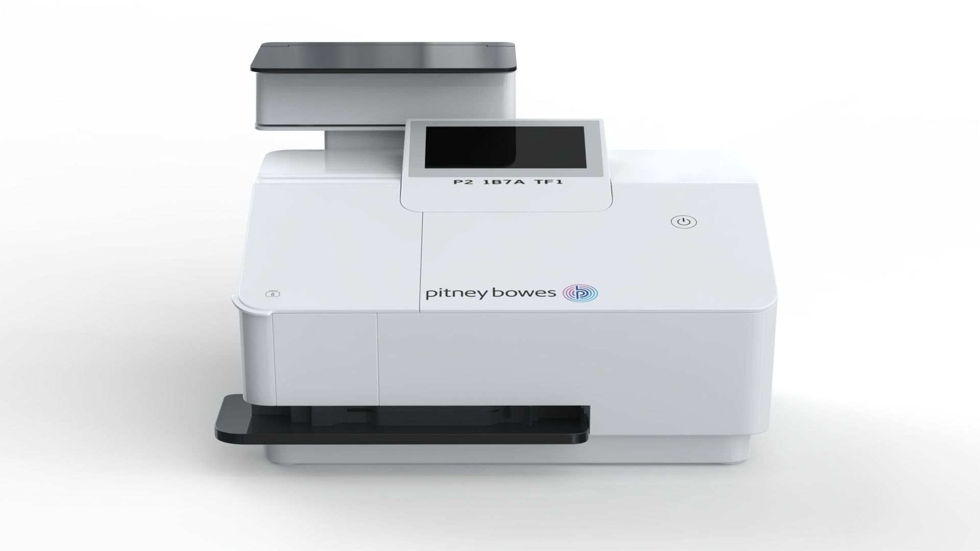 Pitneybowes SendPro Online Printer  3D model_1